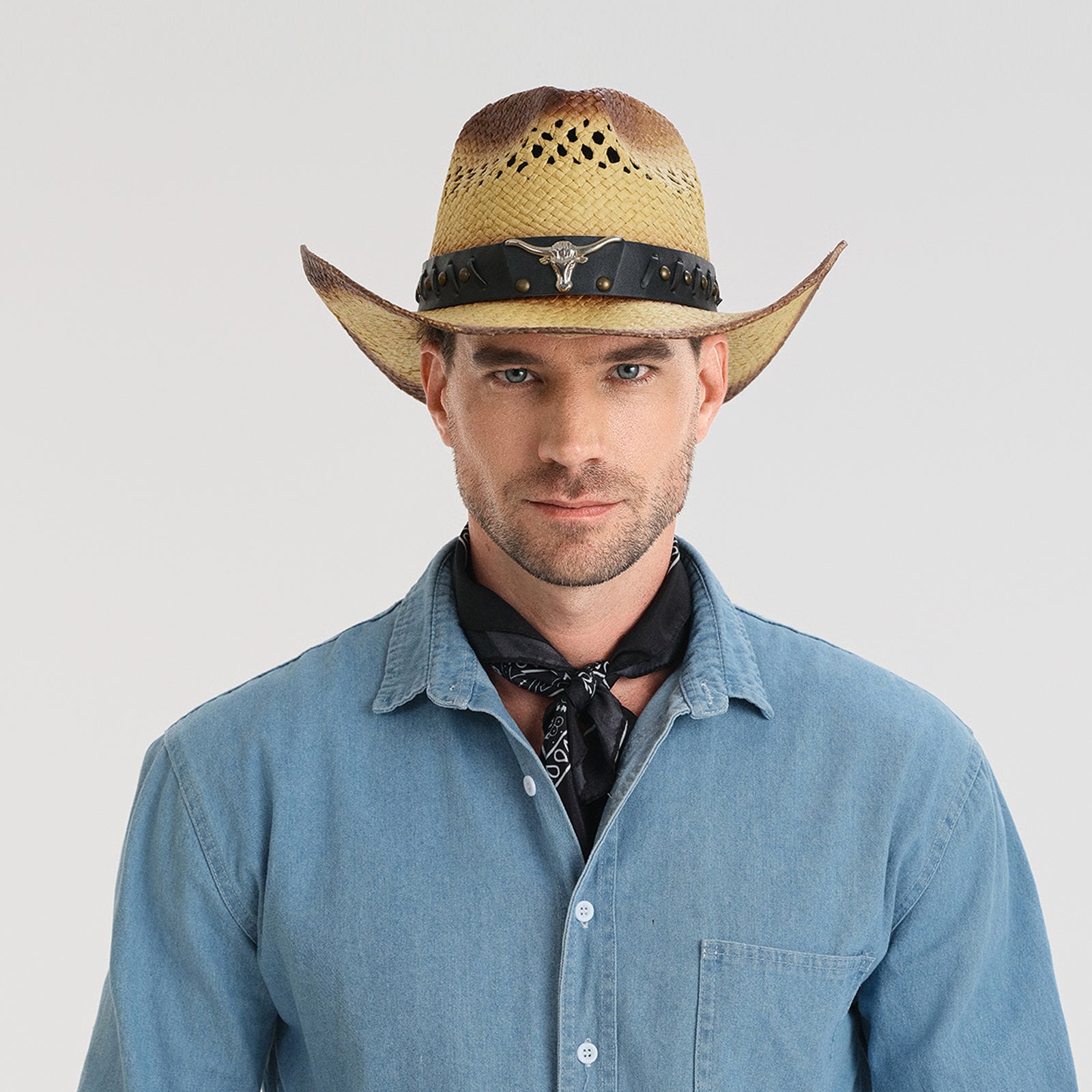 paper straw western & cowboy hat