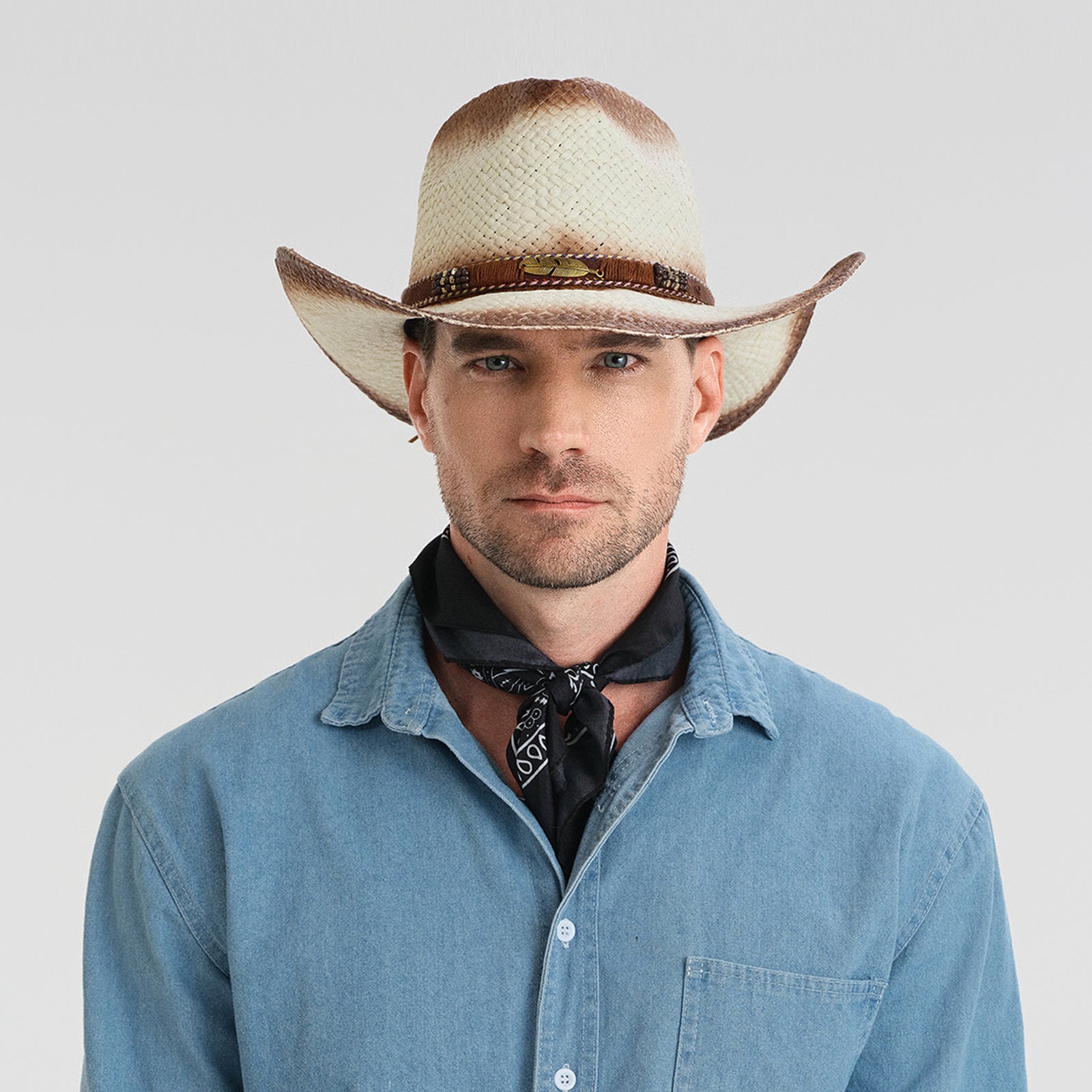 paper straw western & cowboy hat