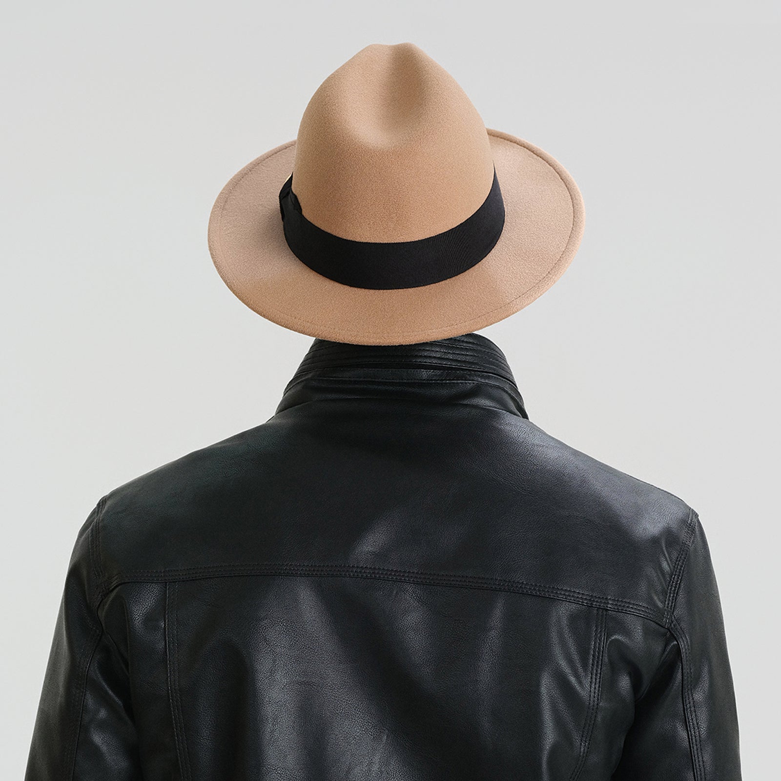 Wholesale Unisex Polyester Fedora Hat with  Flat Brim and UPF 50+ Sun Protection