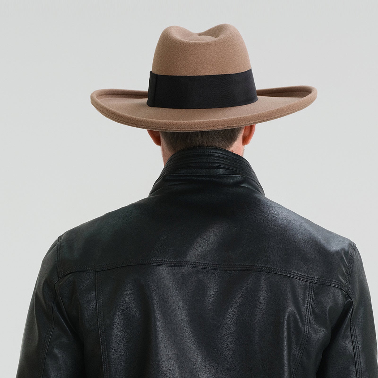 Wholesale Unisex Polyester Fedora Hat with  Flat Brim and UPF 50+ Sun Protection