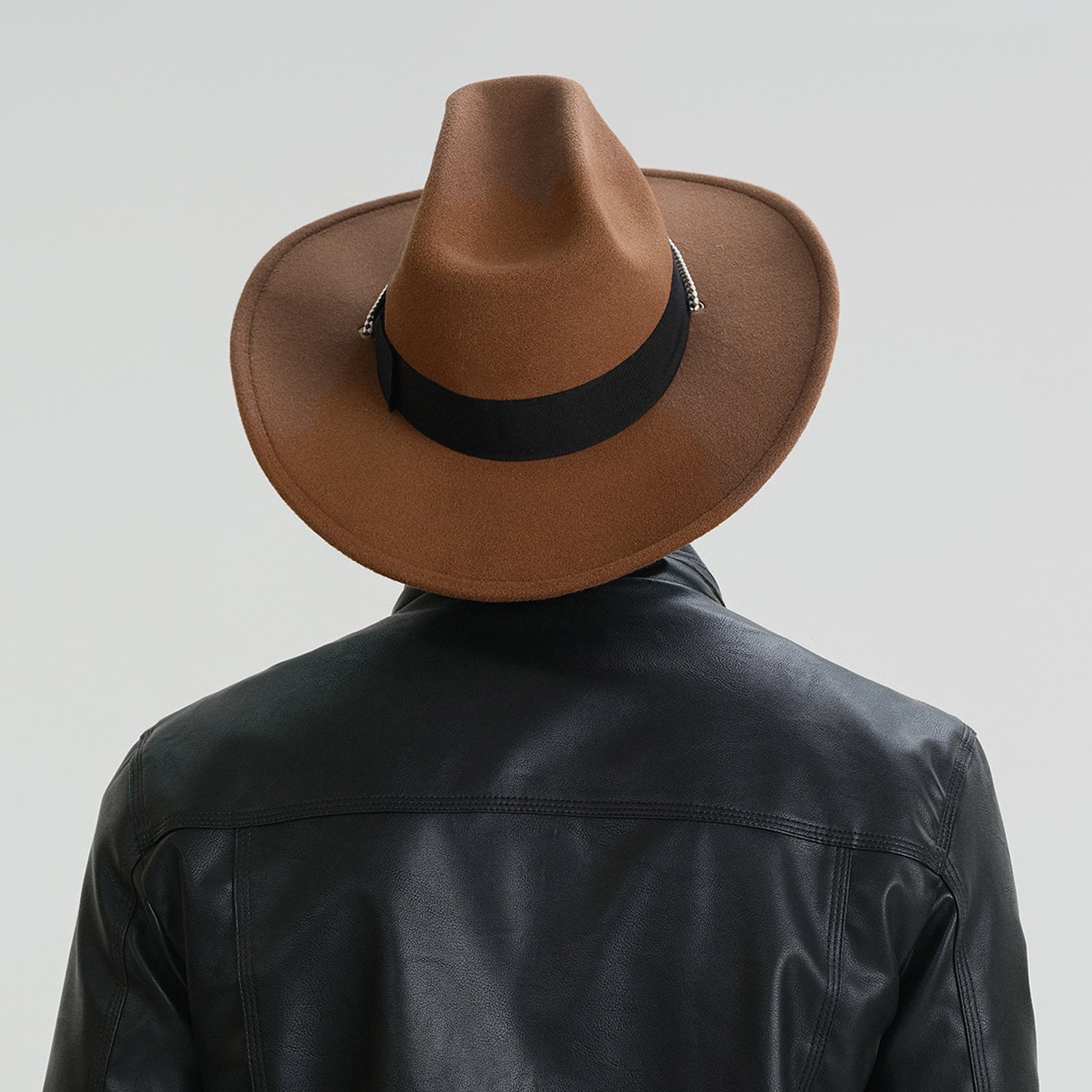 Wholesale Unisex Polyester Cowboy Hat with Upturned Brim and UPF 50+ Sun Protection