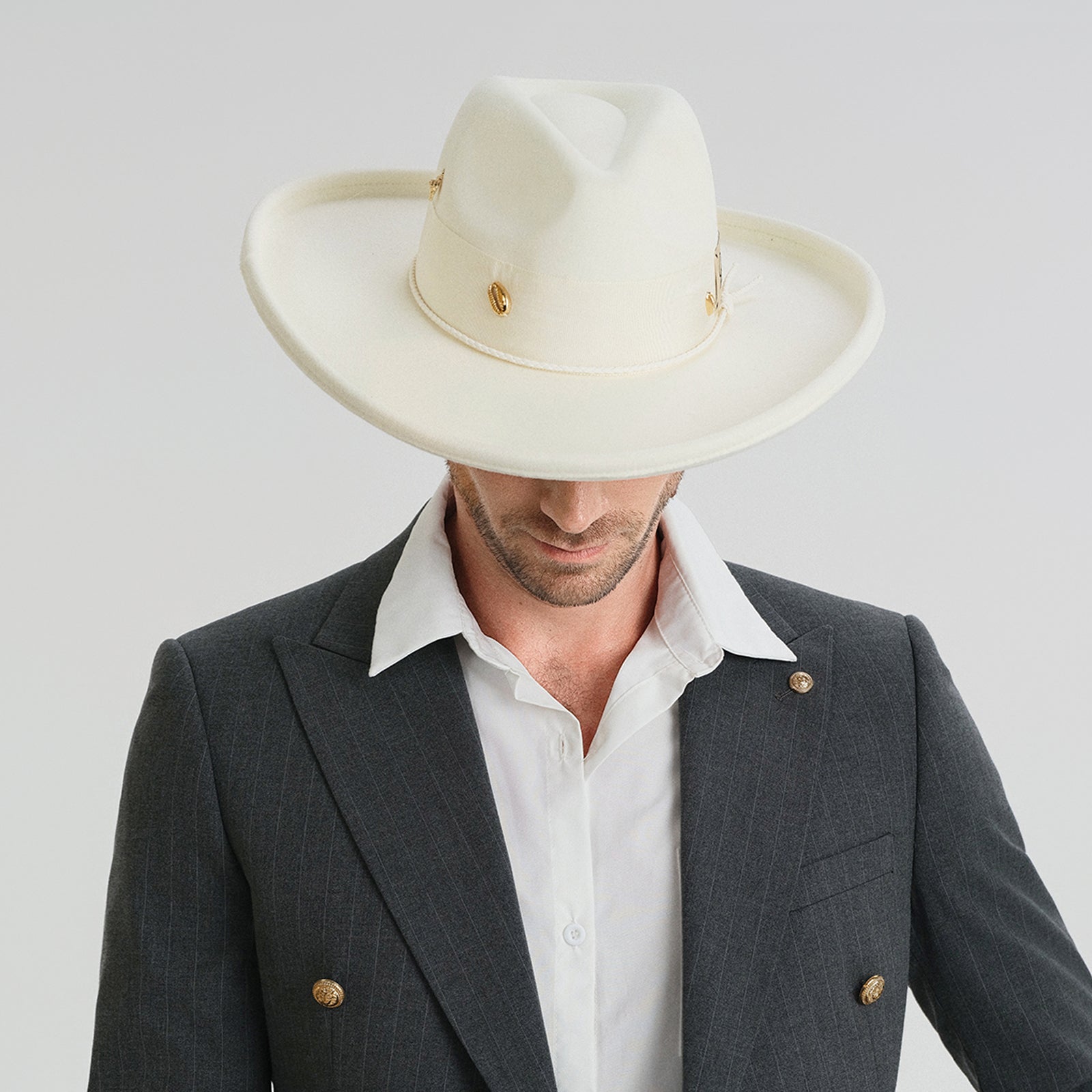 Wholesale Unisex Polyester Fedora Hat with Upturned Brim and UPF 50+ Sun Protection