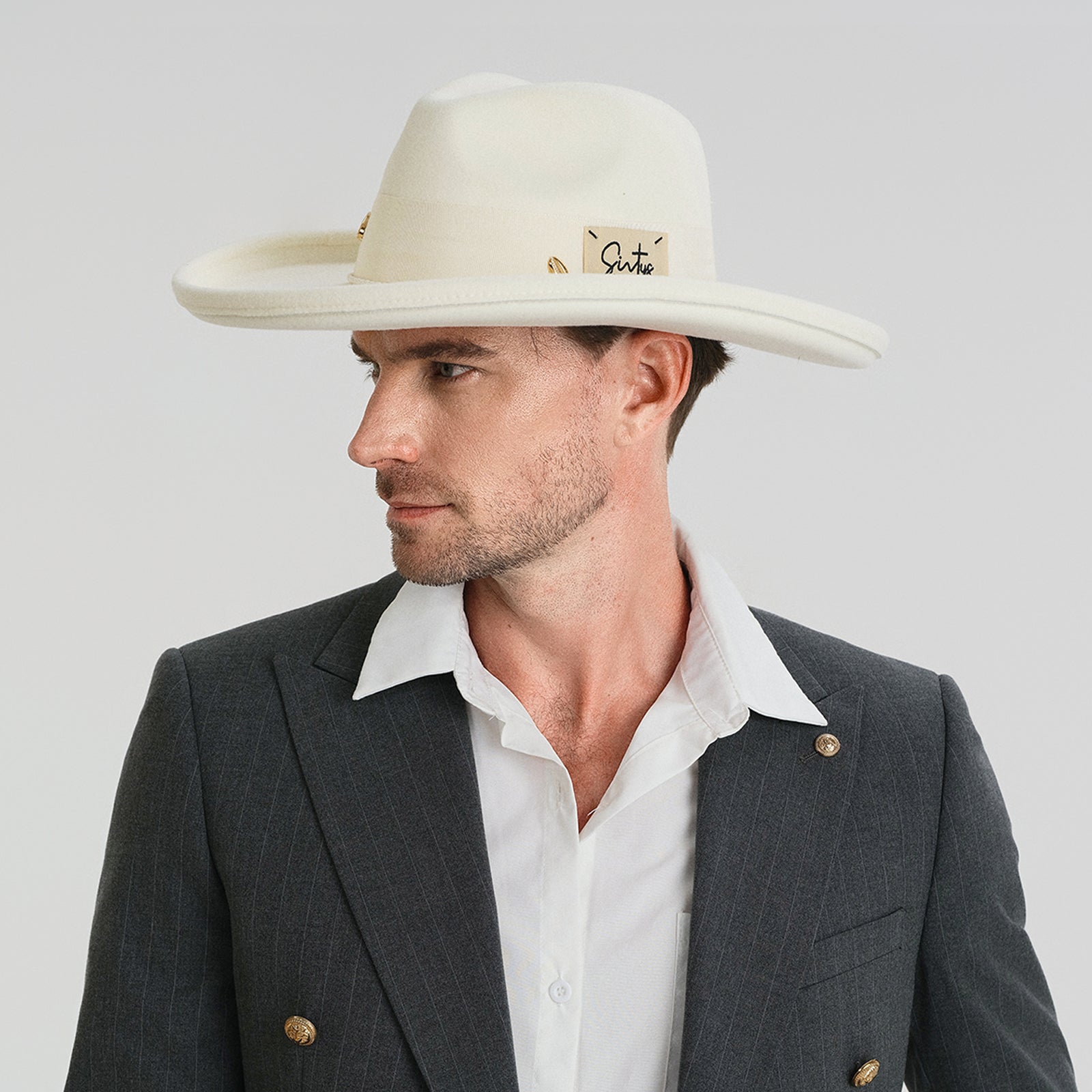 Wholesale Unisex Polyester Fedora Hat with Upturned Brim and UPF 50+ Sun Protection