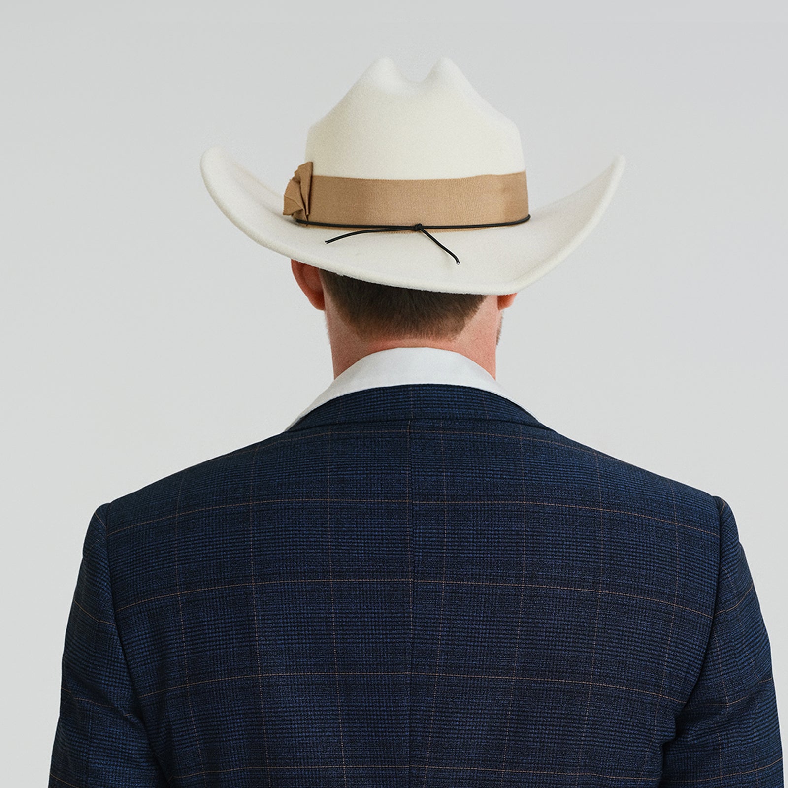 Wholesale Unisex Polyester Cowboy Hat with Upturned Brim and UPF 50+ Sun Protection