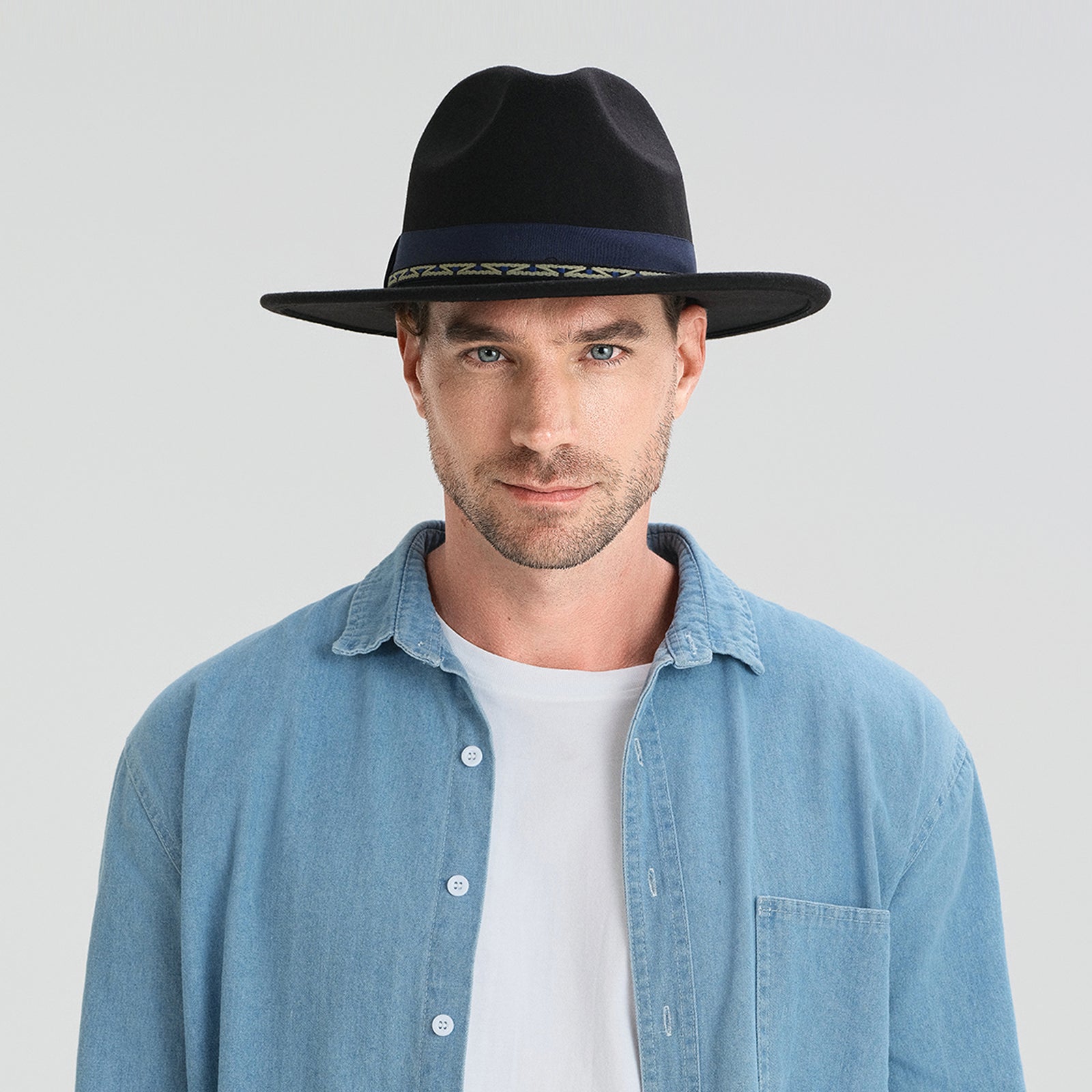 nylon classic & structured fedoras