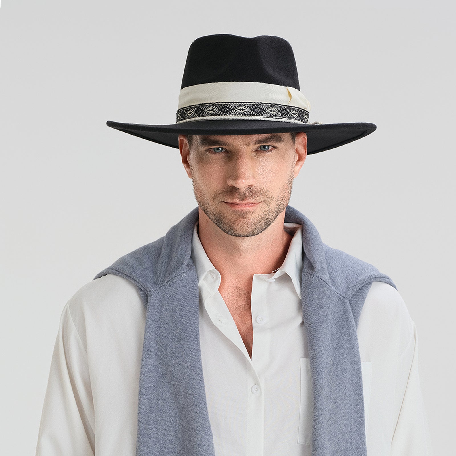 nylon classic & structured fedoras hat