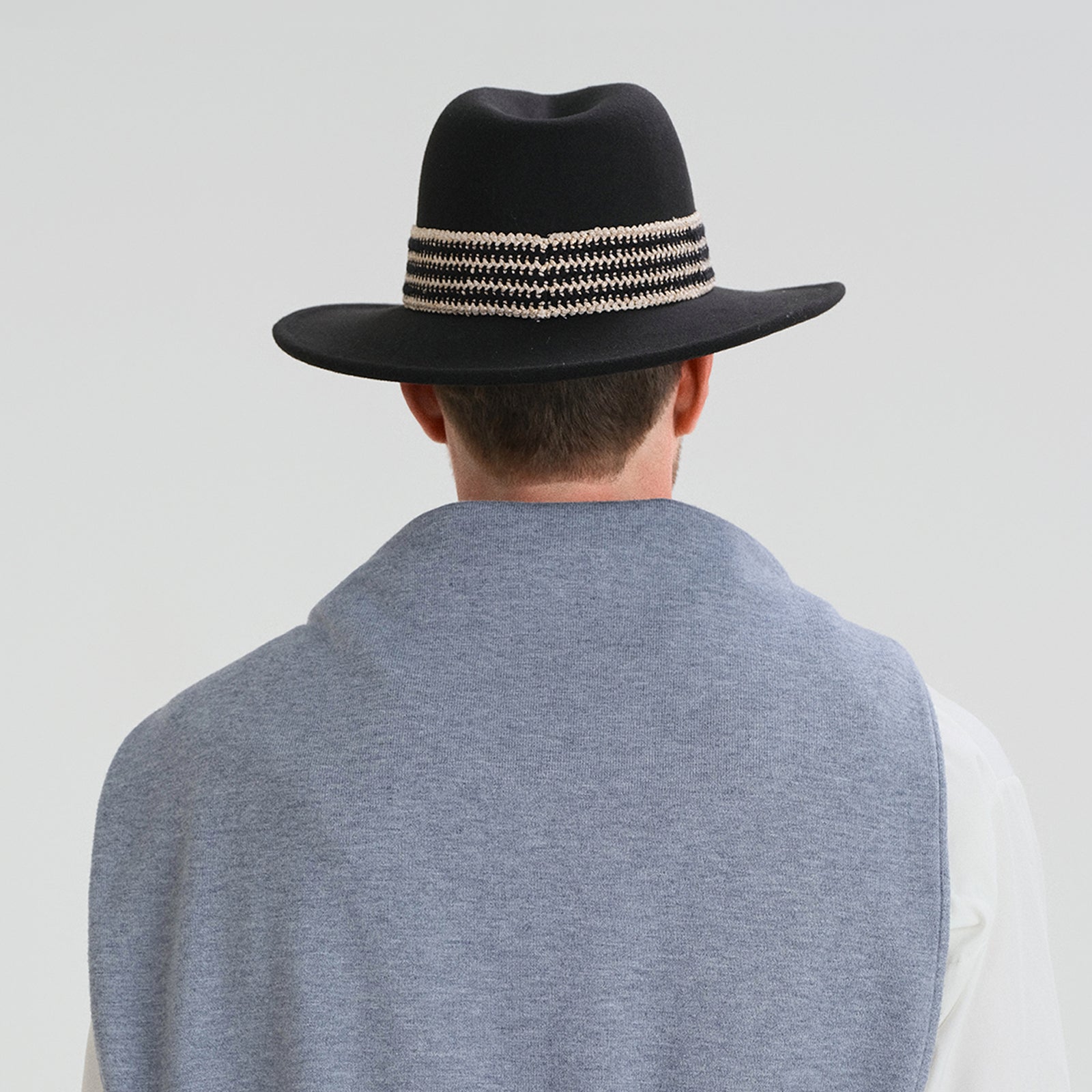 Wholesale Unisex Polyester Fedora Hat with Wide Brim and UPF 50+ Sun Protection