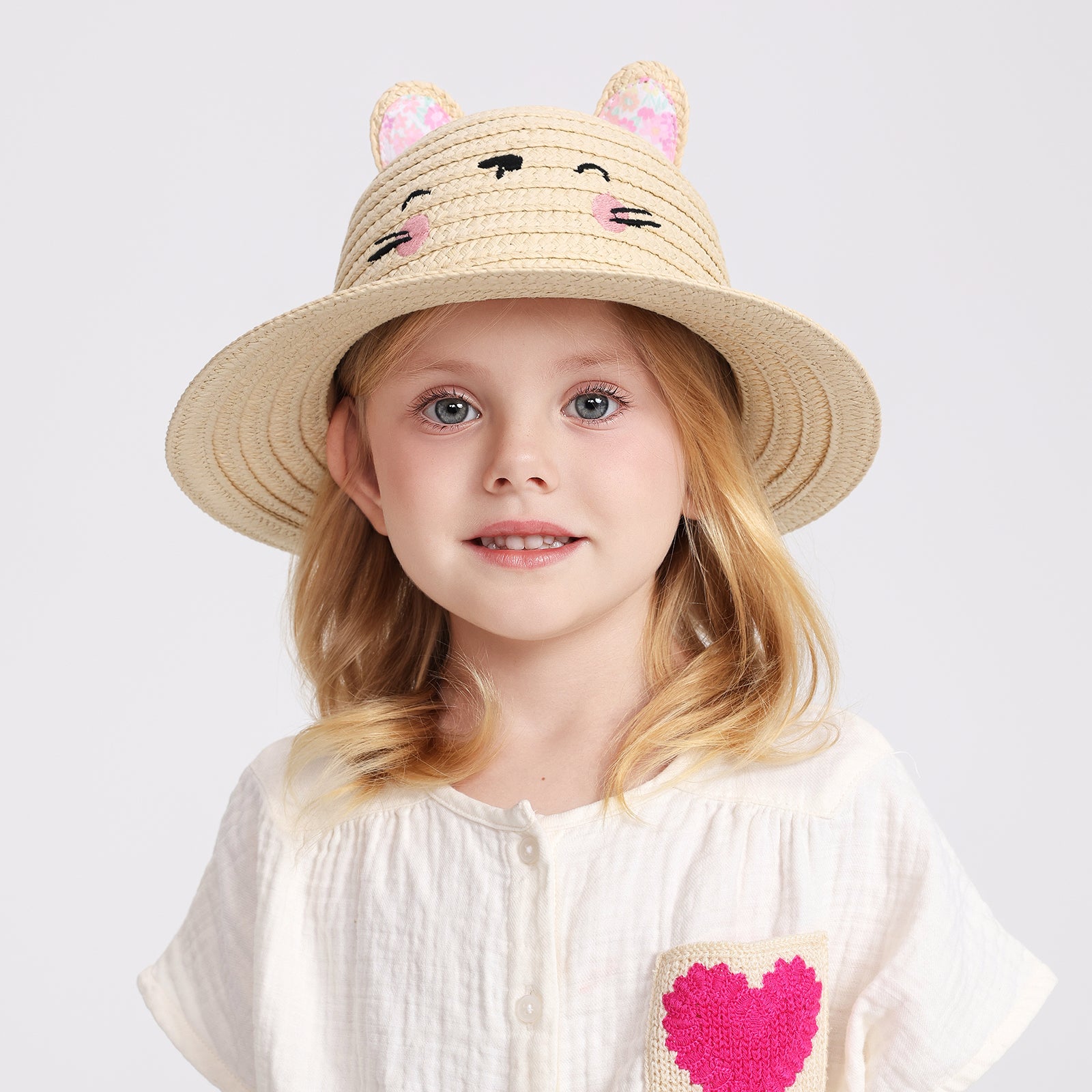 paper straw sun hats & beach visors