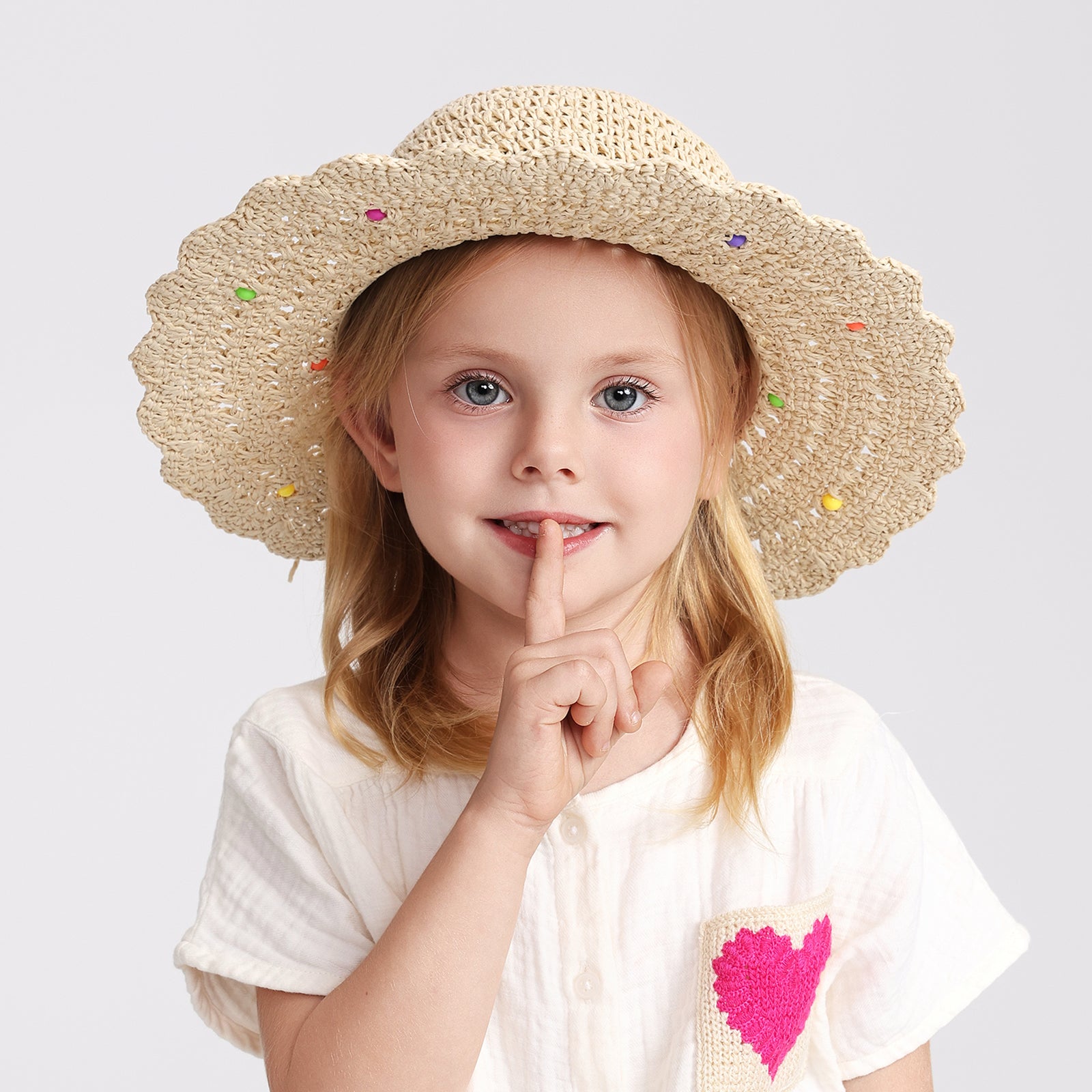 paper straw sun hats & beach visors