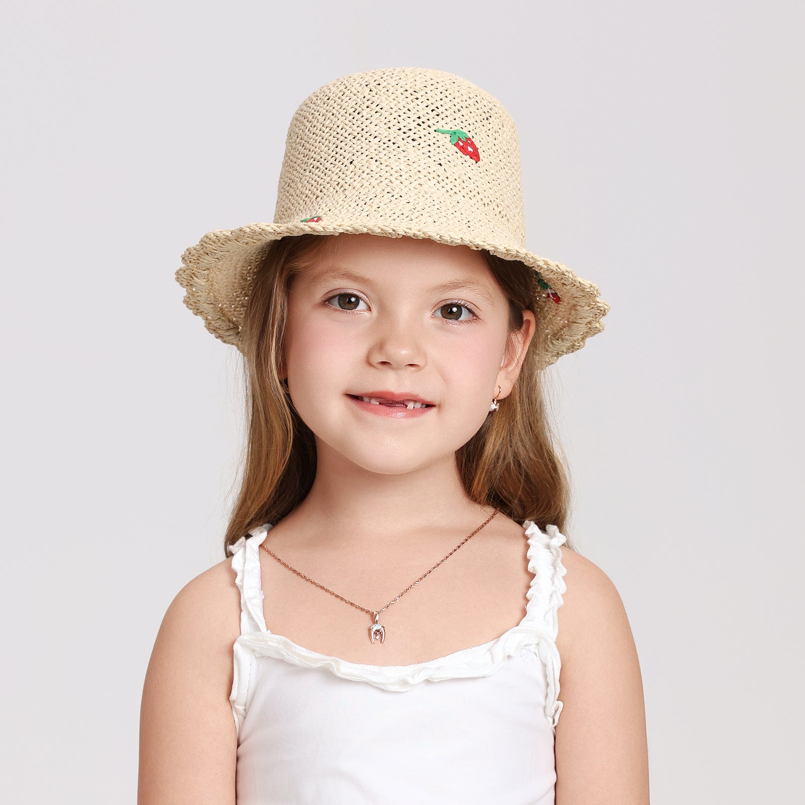paper straw bucket hats