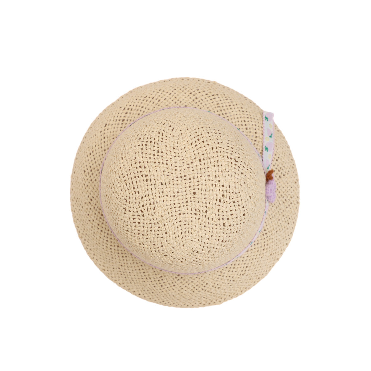 Wholesale Children's Paper Straw Bucket Hat for Ages 2-6 with UPF 50+ Sun Protection