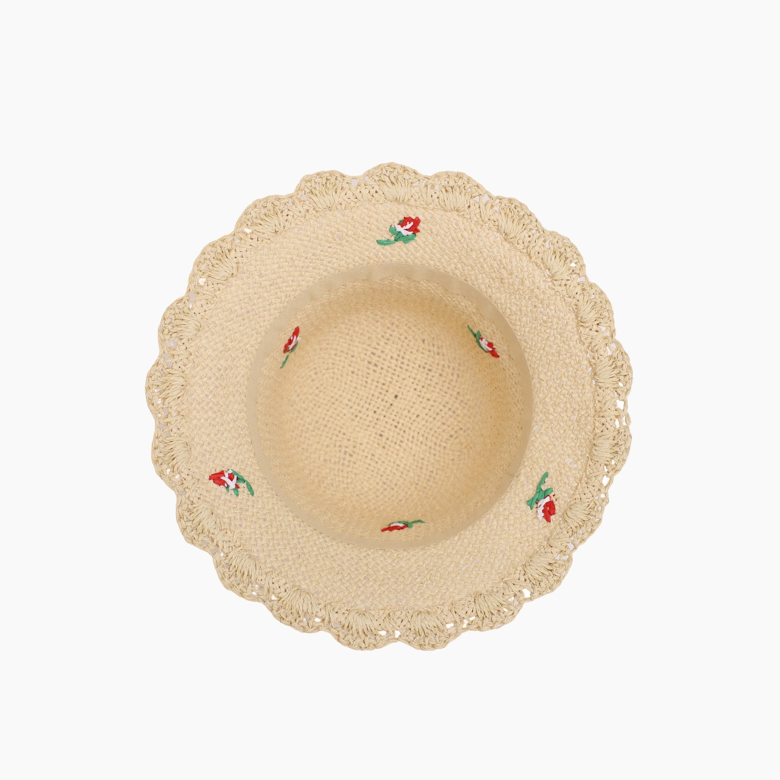 Wholesale Children's Paper Straw Bucket Hat for Ages 2-6 with UPF 50+ Sun Protection