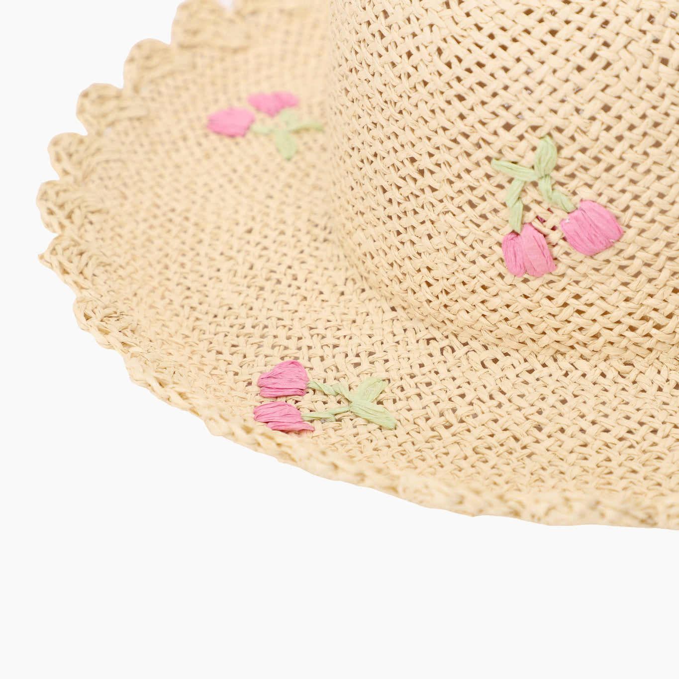 Wholesale Children's Paper Straw Sun Hat for Ages 2-6 with UPF 50+ Sun Protection