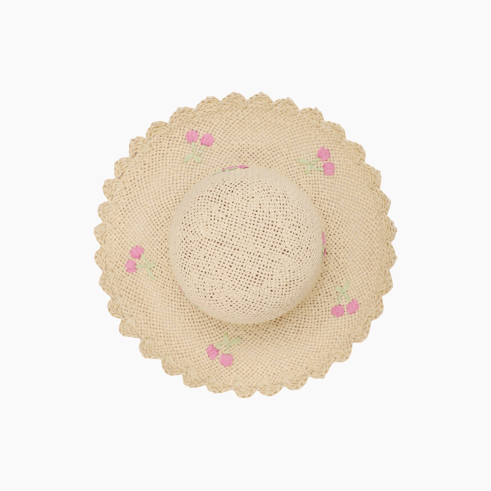 Wholesale Children's Paper Straw Sun Hat for Ages 2-6 with UPF 50+ Sun Protection