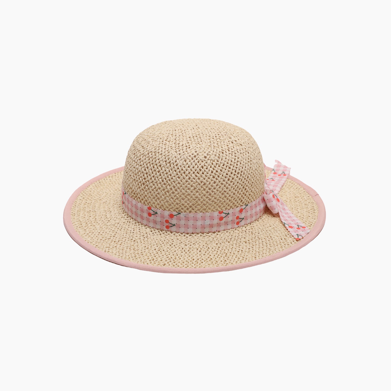 Wholesale Children's Paper Straw Sun Hat for Ages 2-6 with UPF 50+ Sun Protection