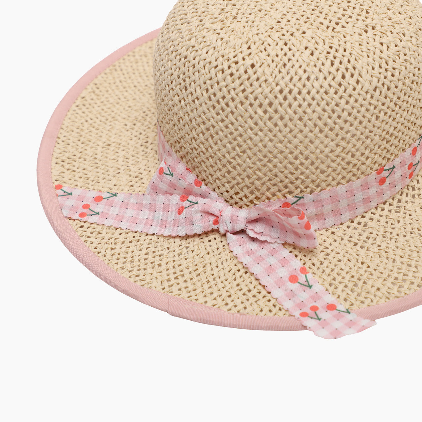 Wholesale Children's Paper Straw Sun Hat for Ages 2-6 with UPF 50+ Sun Protection