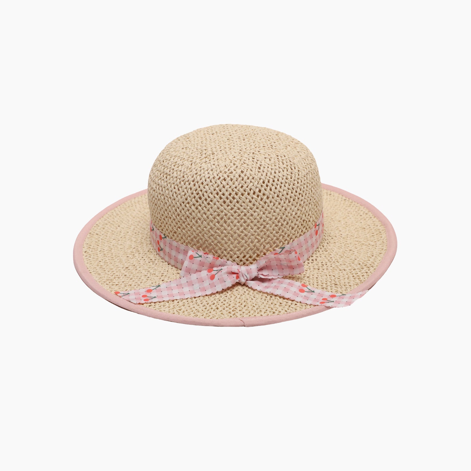 Wholesale Children's Paper Straw Sun Hat for Ages 2-6 with UPF 50+ Sun Protection