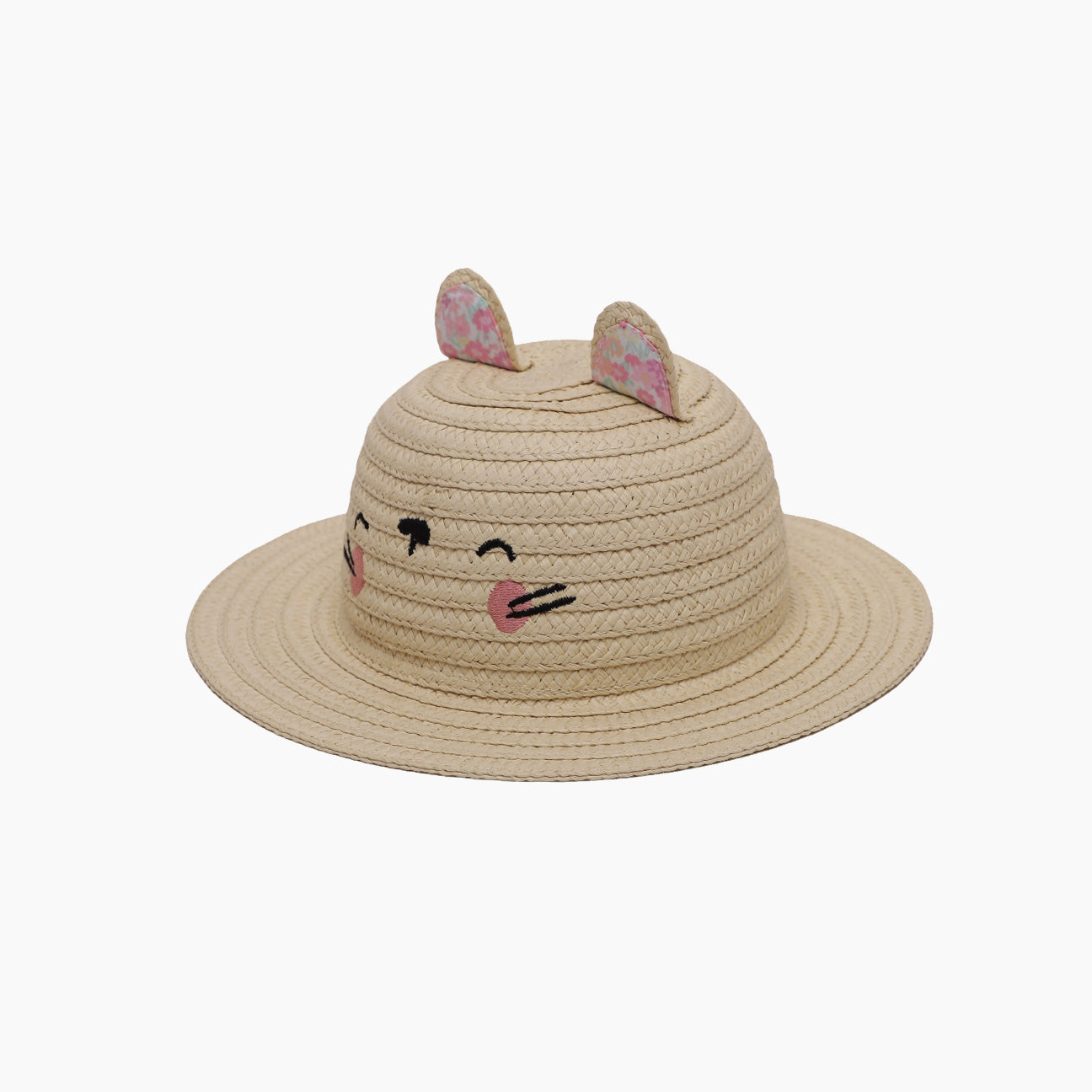 Wholesale Children's Paper Straw Sun Hat for Ages 2-6 with UPF 50+ Sun Protection