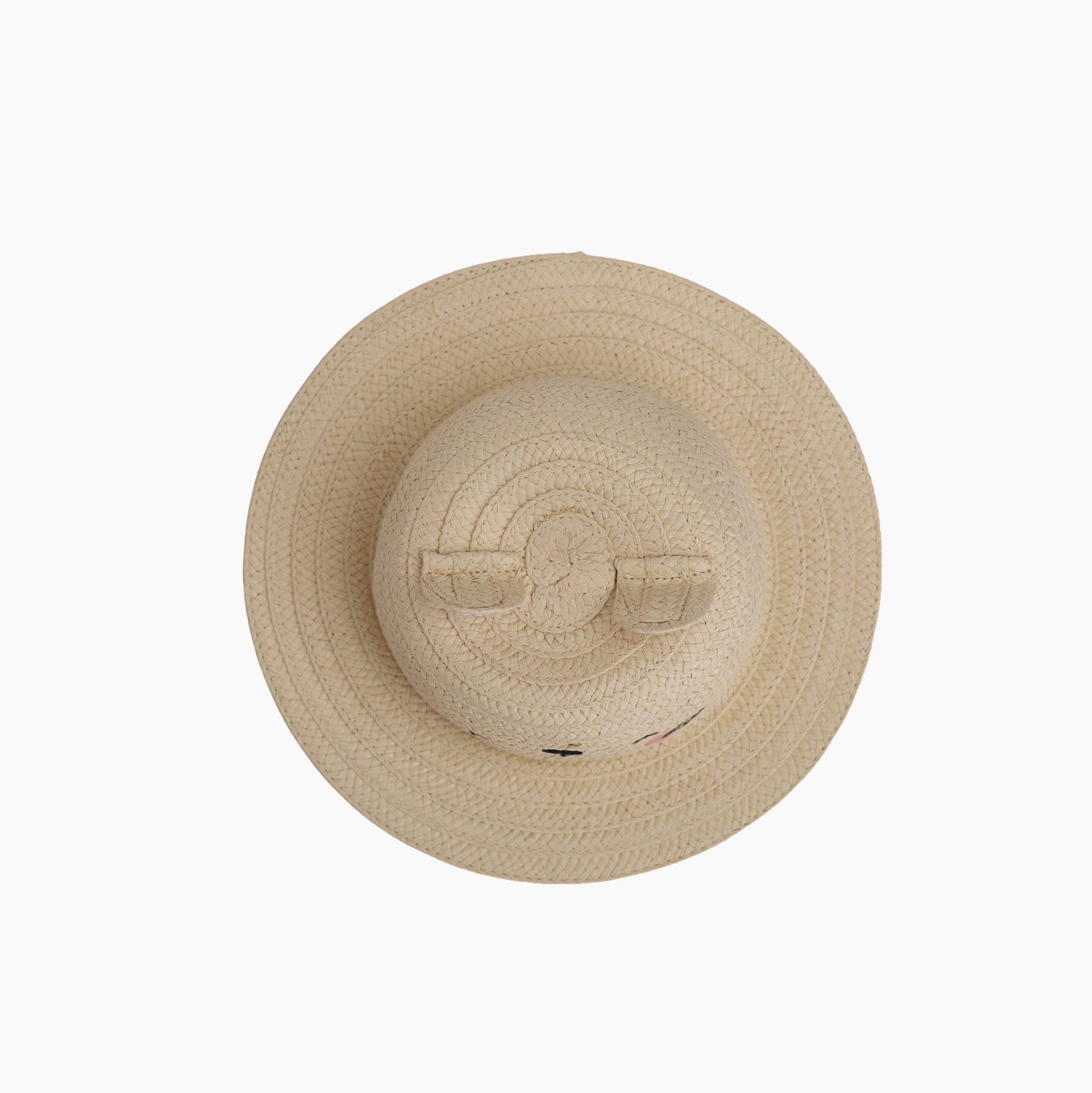 Wholesale Children's Paper Straw Sun Hat for Ages 2-6 with UPF 50+ Sun Protection