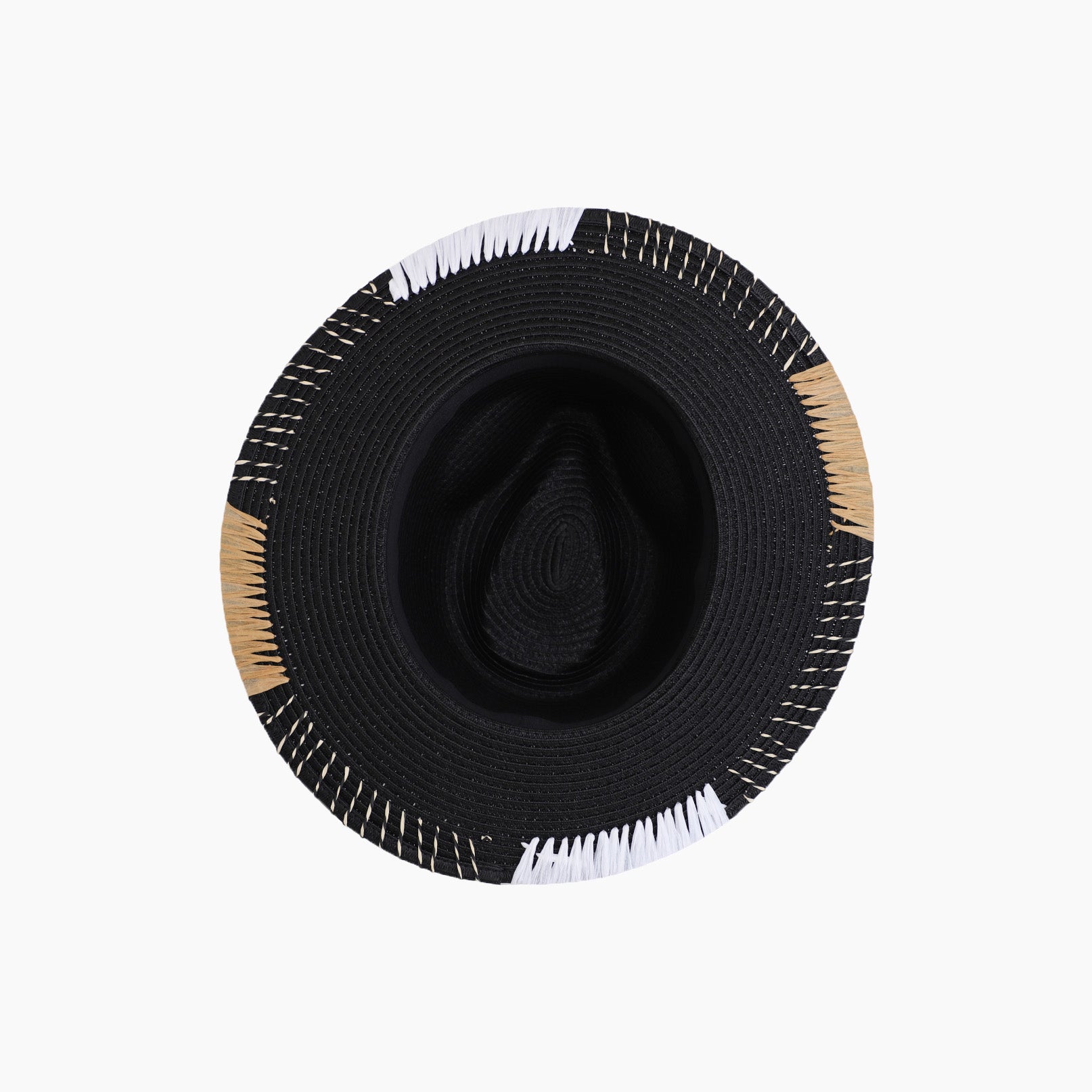 US Stock Wholesale Unisex Paper Straw Fedora Hat with  Flat Brim and UPF 50+ Sun Protection