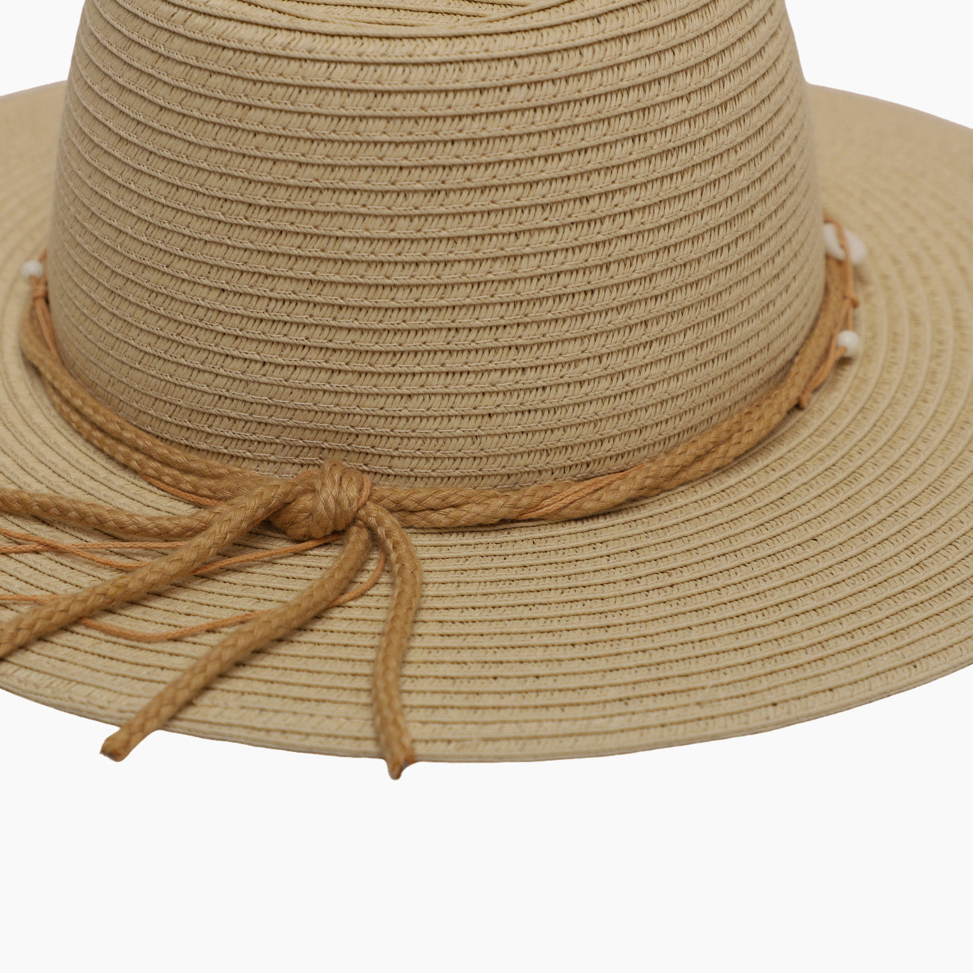 Wholesale Unisex Paper Straw Fedora Hat with  Flat Brim and UPF 50+ Sun Protection