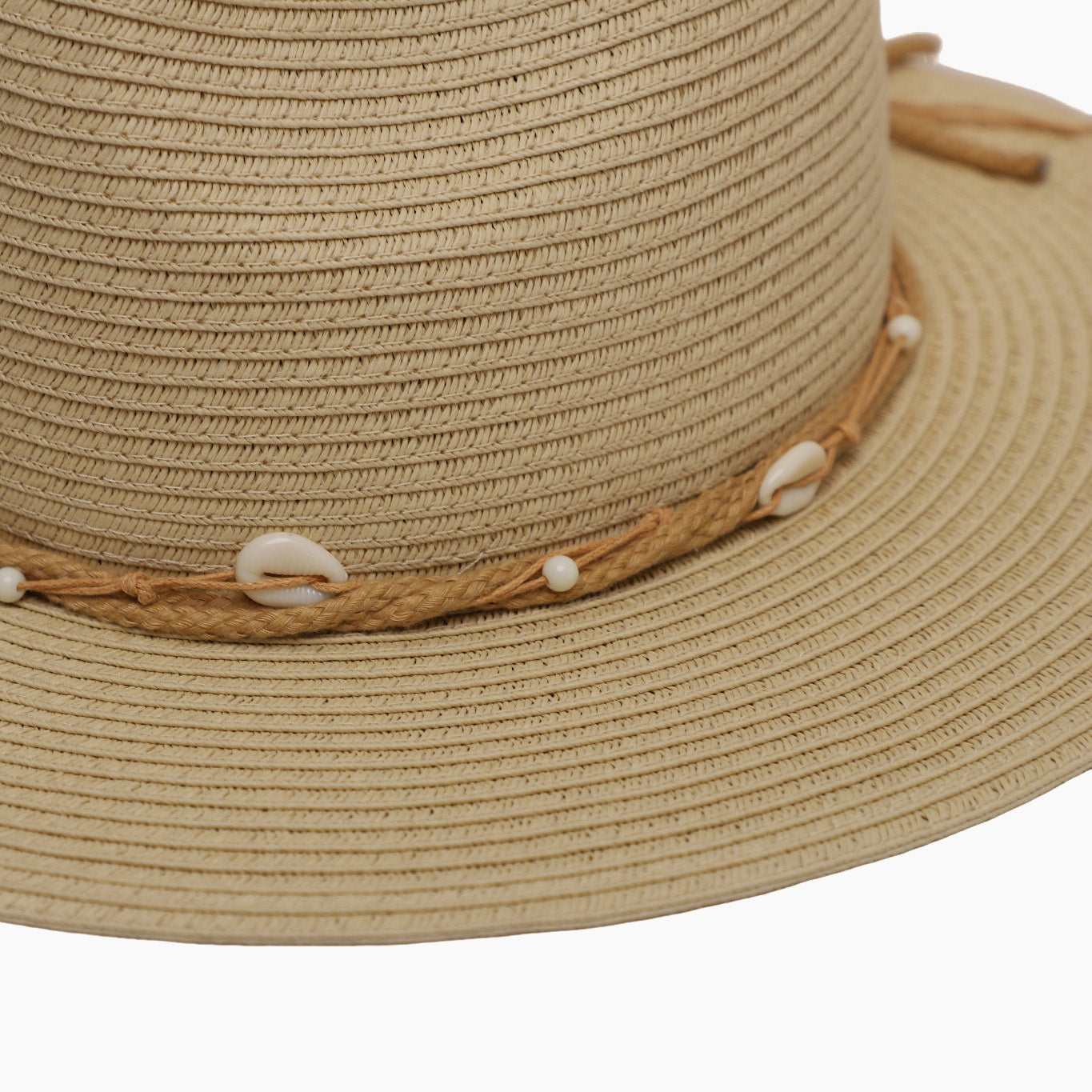 Wholesale Unisex Paper Straw Fedora Hat with  Flat Brim and UPF 50+ Sun Protection