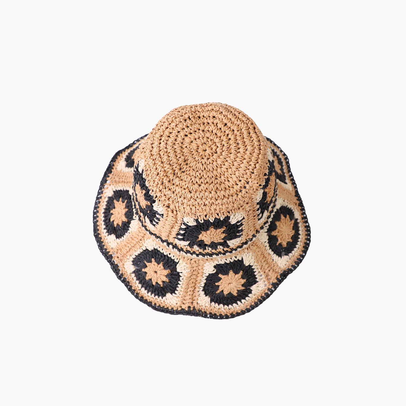 Wholesale Women's Paper Straw Bucket Hat with  Floppy Brim and UPF 50+ Sun Protection