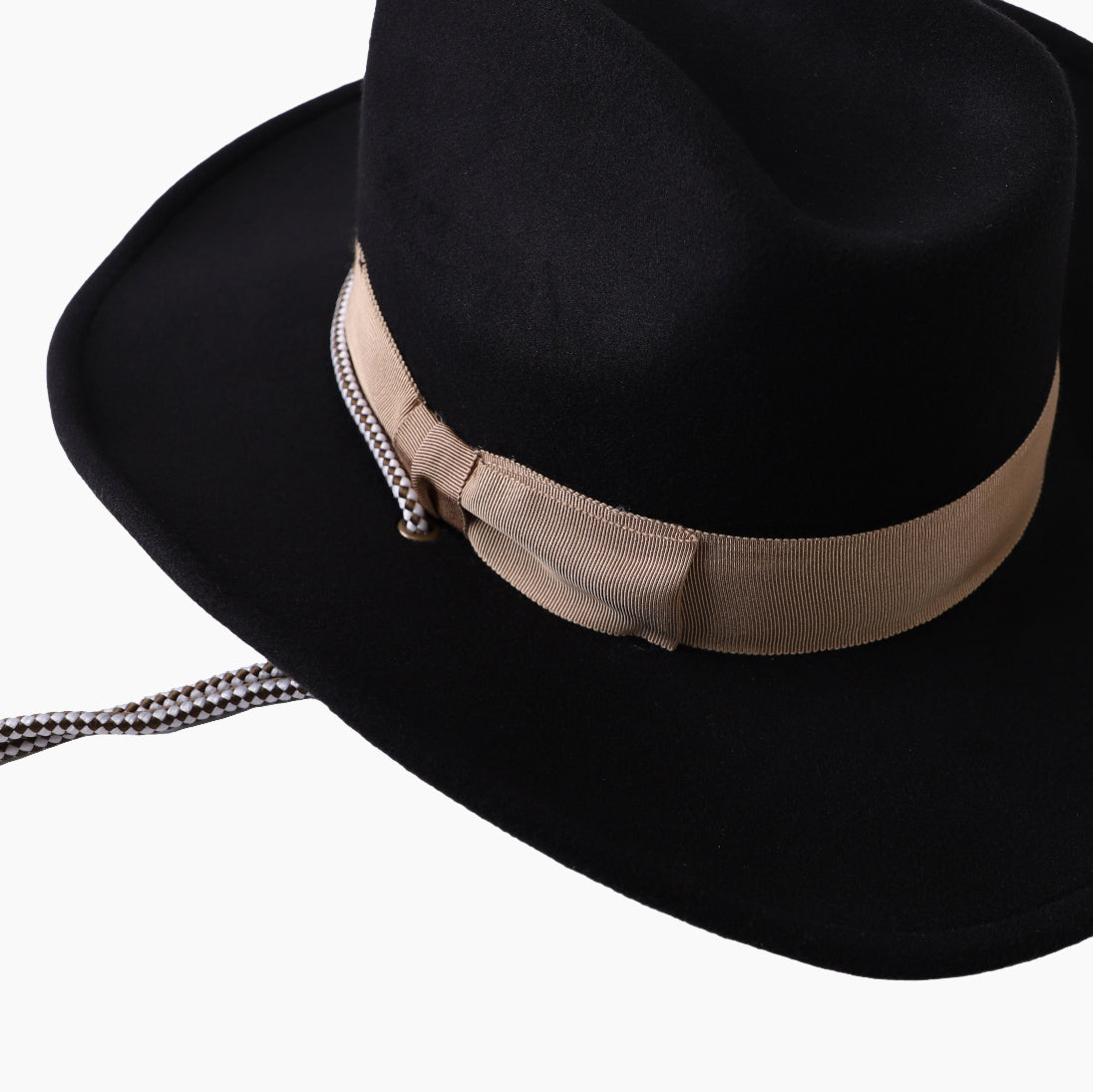 Wholesale Unisex Polyester Cowboy Hat with Upturned Brim and UPF 50+ Sun Protection