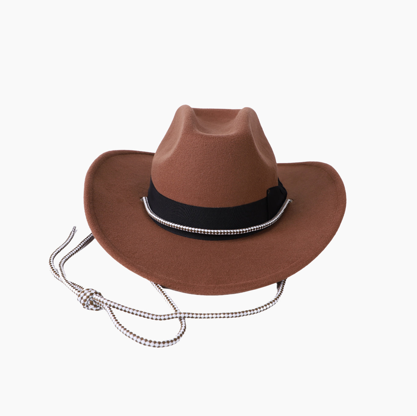Wholesale Unisex Polyester Cowboy Hat with Upturned Brim and UPF 50+ Sun Protection