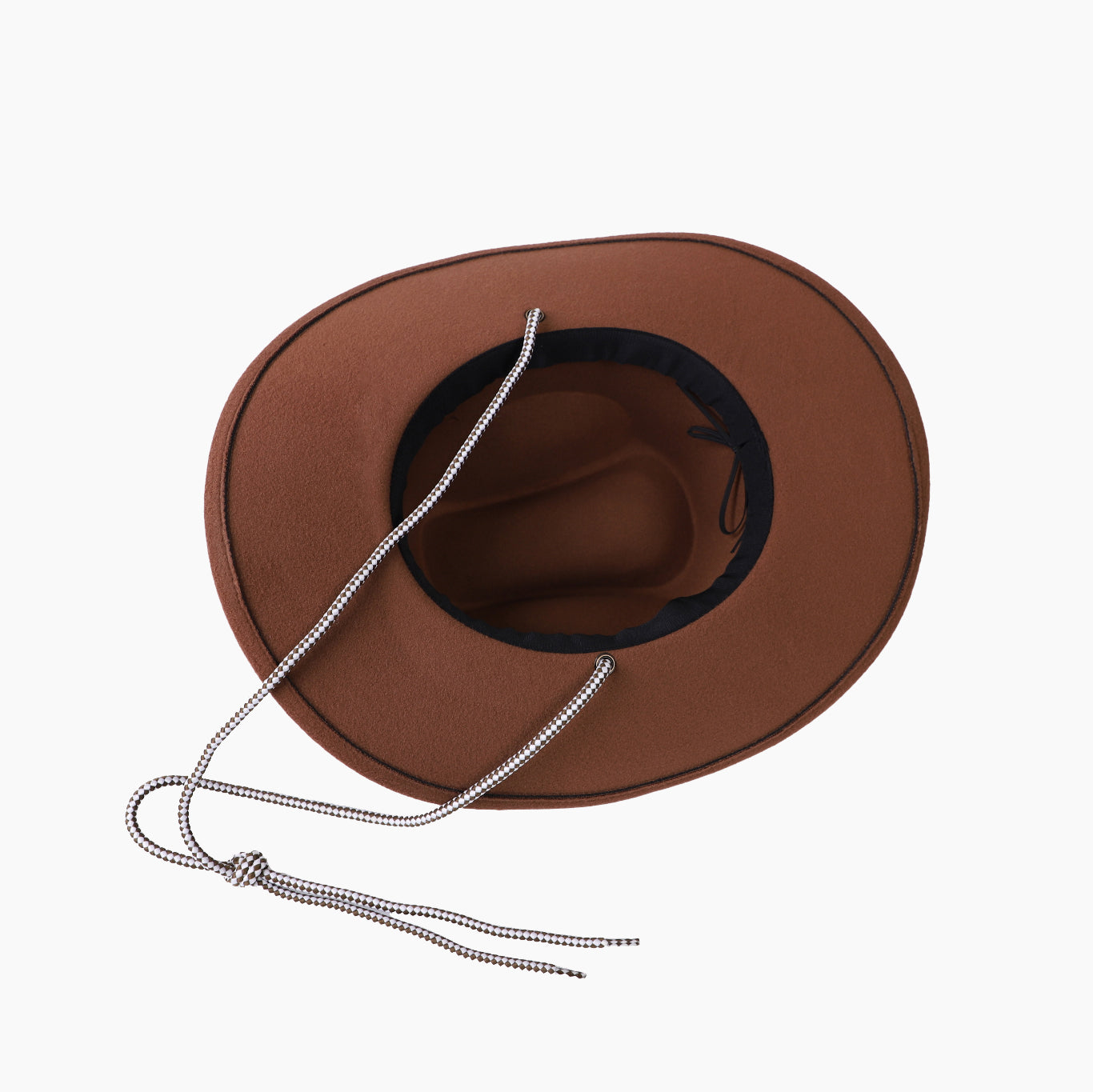 Wholesale Unisex Polyester Cowboy Hat with Upturned Brim and UPF 50+ Sun Protection
