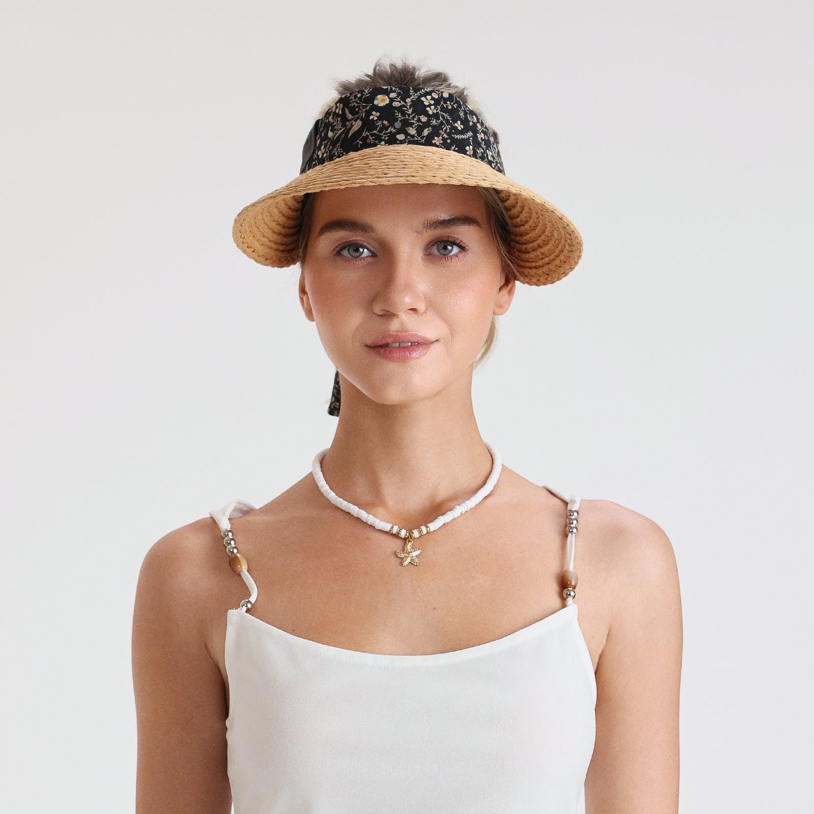 paper straw sun hats & beach visor