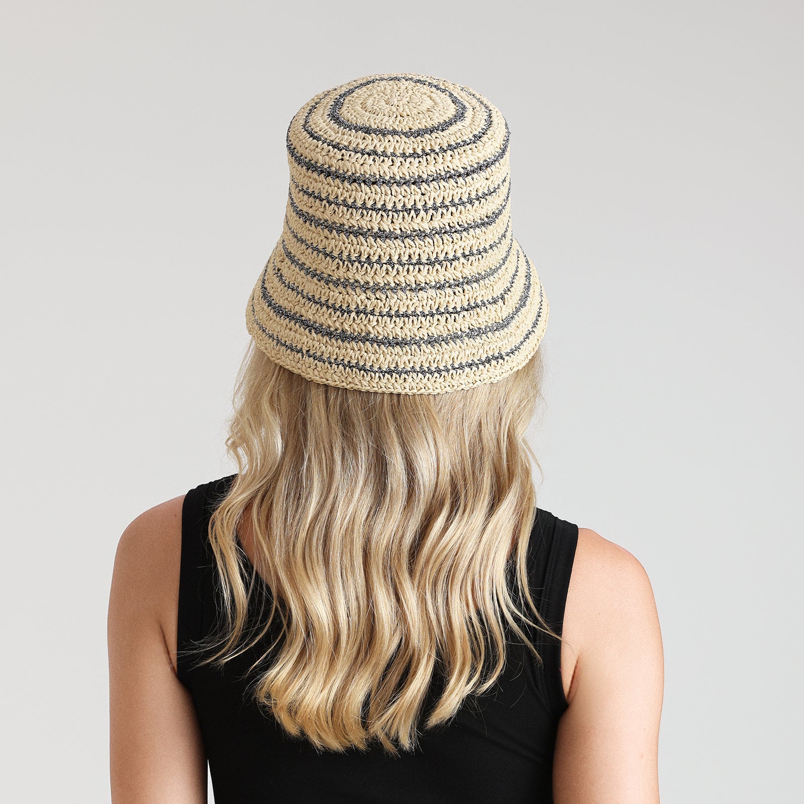 Wholesale Women's Paper Straw Sun Hat with Wide Brim and UPF 50+ Sun Protection