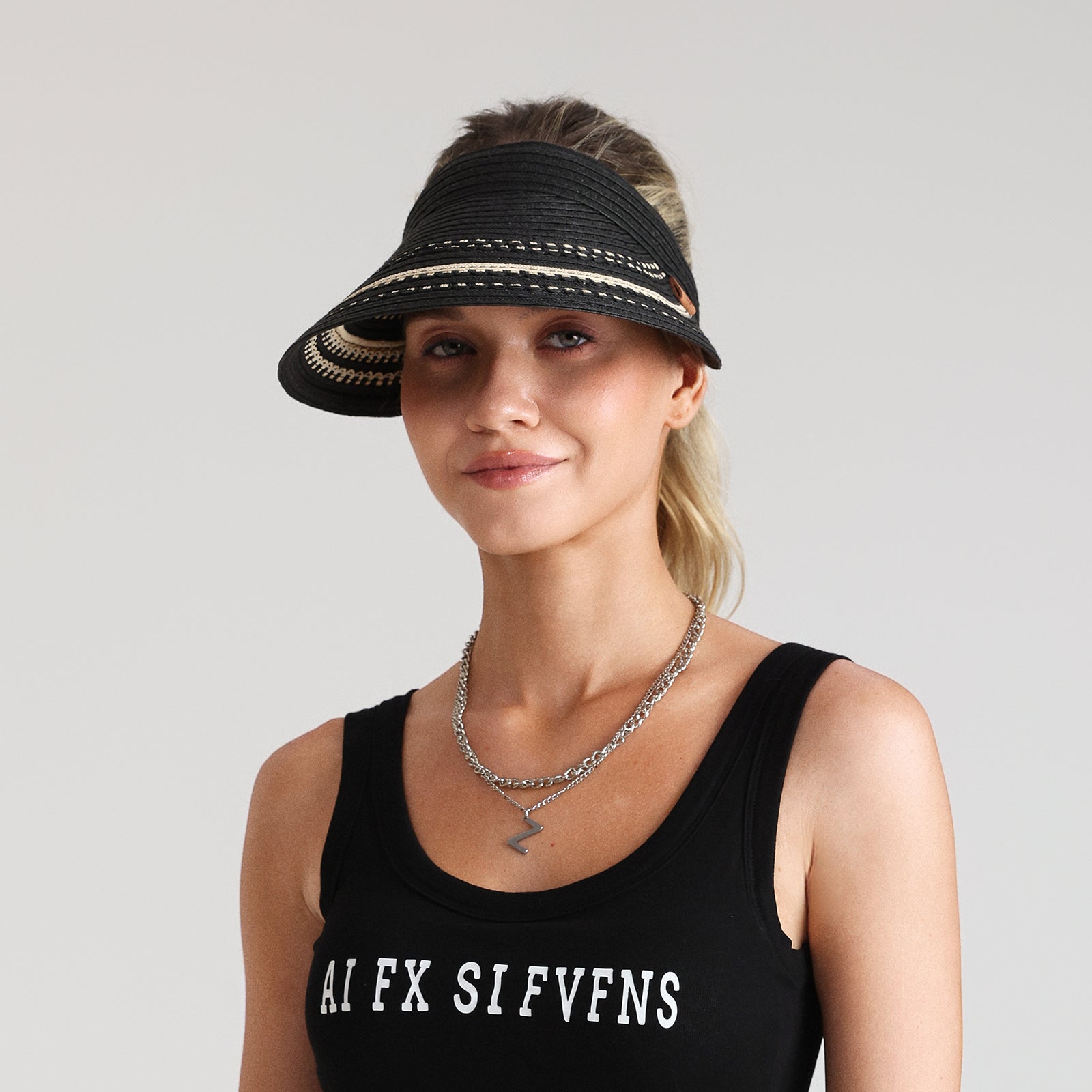 paper straw sun hats & beach visor