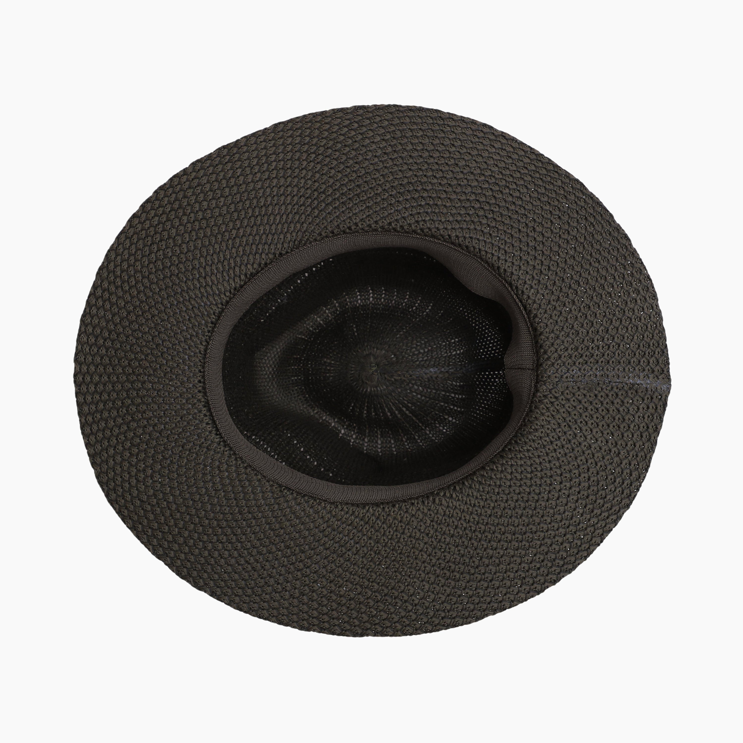 Wholesale Unisex Polyester Fedora Hat with Wide Brim and UPF 50+ Sun Protection