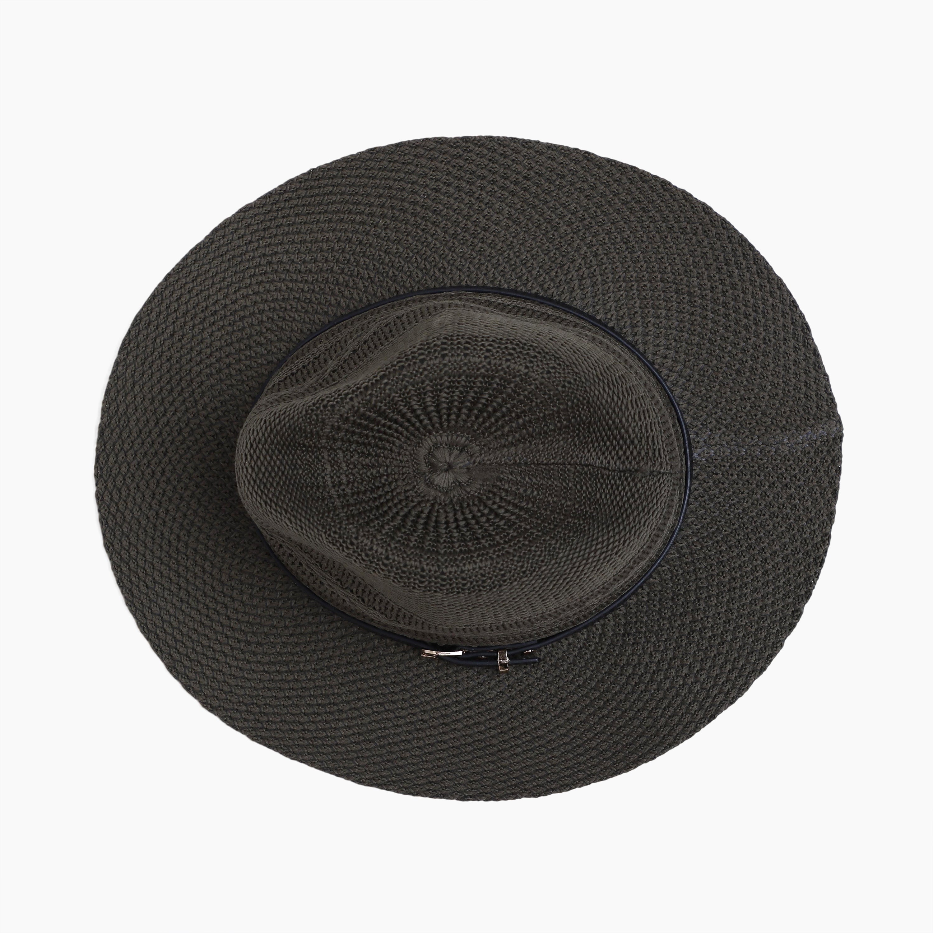 Wholesale Unisex Polyester Fedora Hat with Wide Brim and UPF 50+ Sun Protection