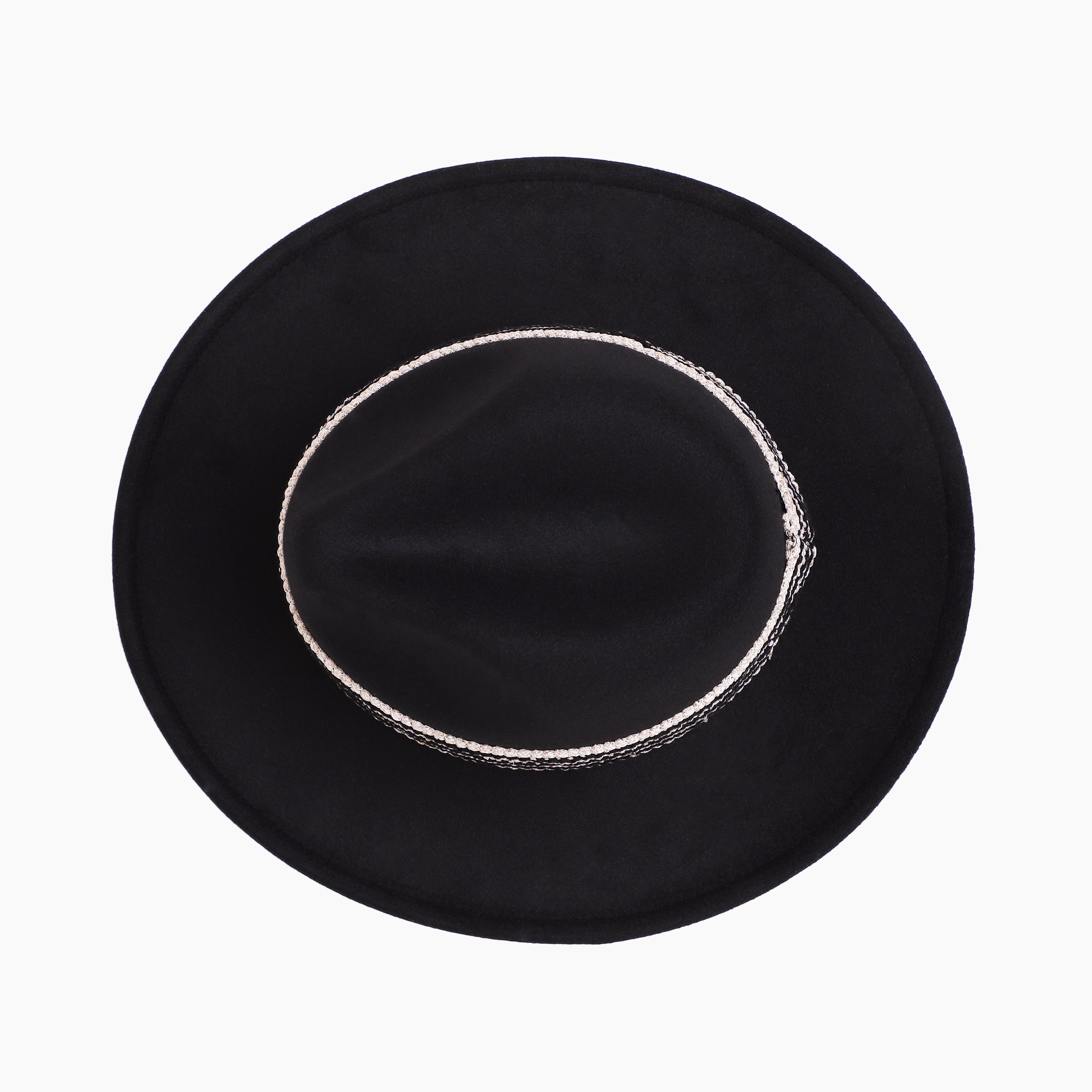 Wholesale Unisex Polyester Fedora Hat with Wide Brim and UPF 50+ Sun Protection