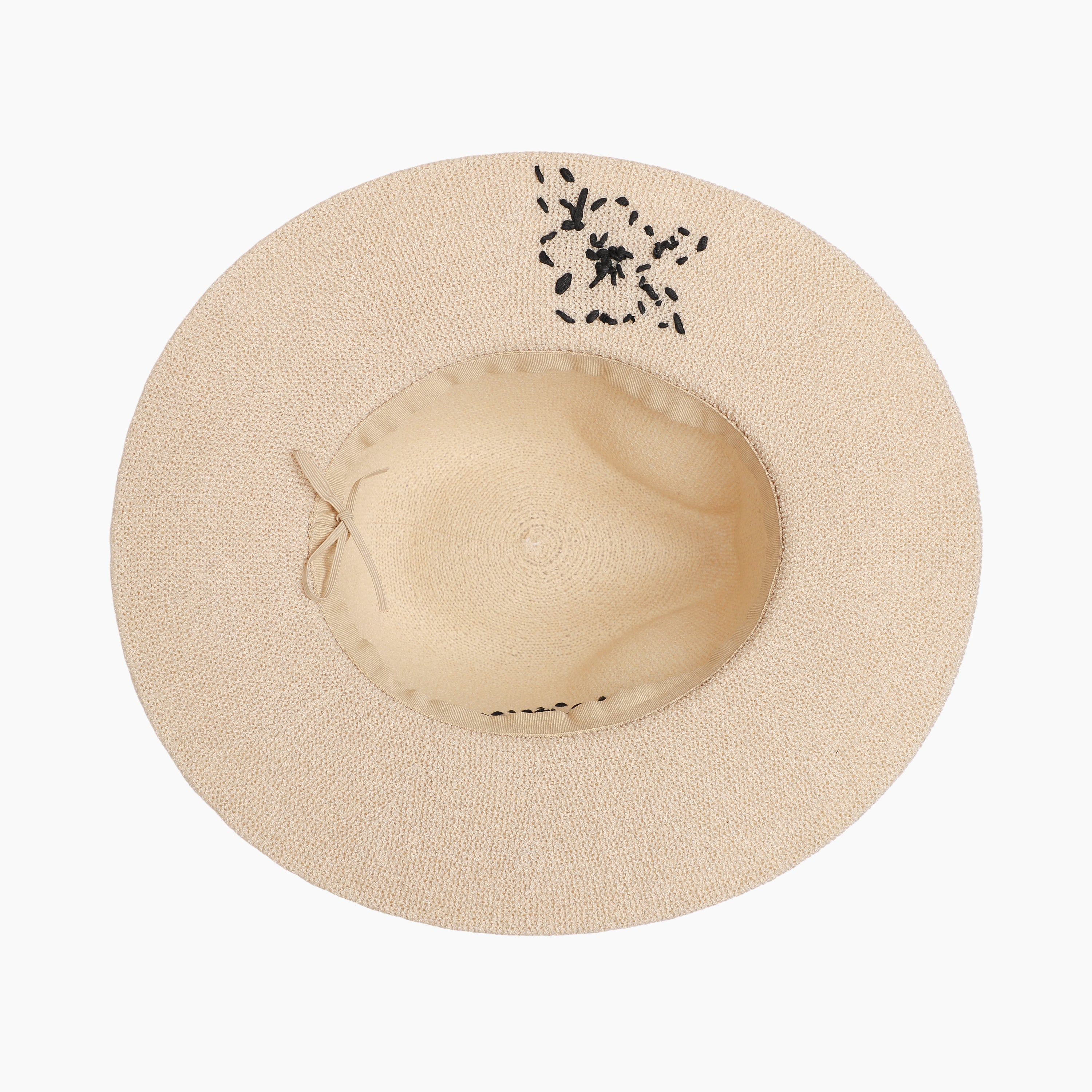 Wholesale Women's Polyester Fedora Hat with Wide Brim and UPF 50+ Sun Protection