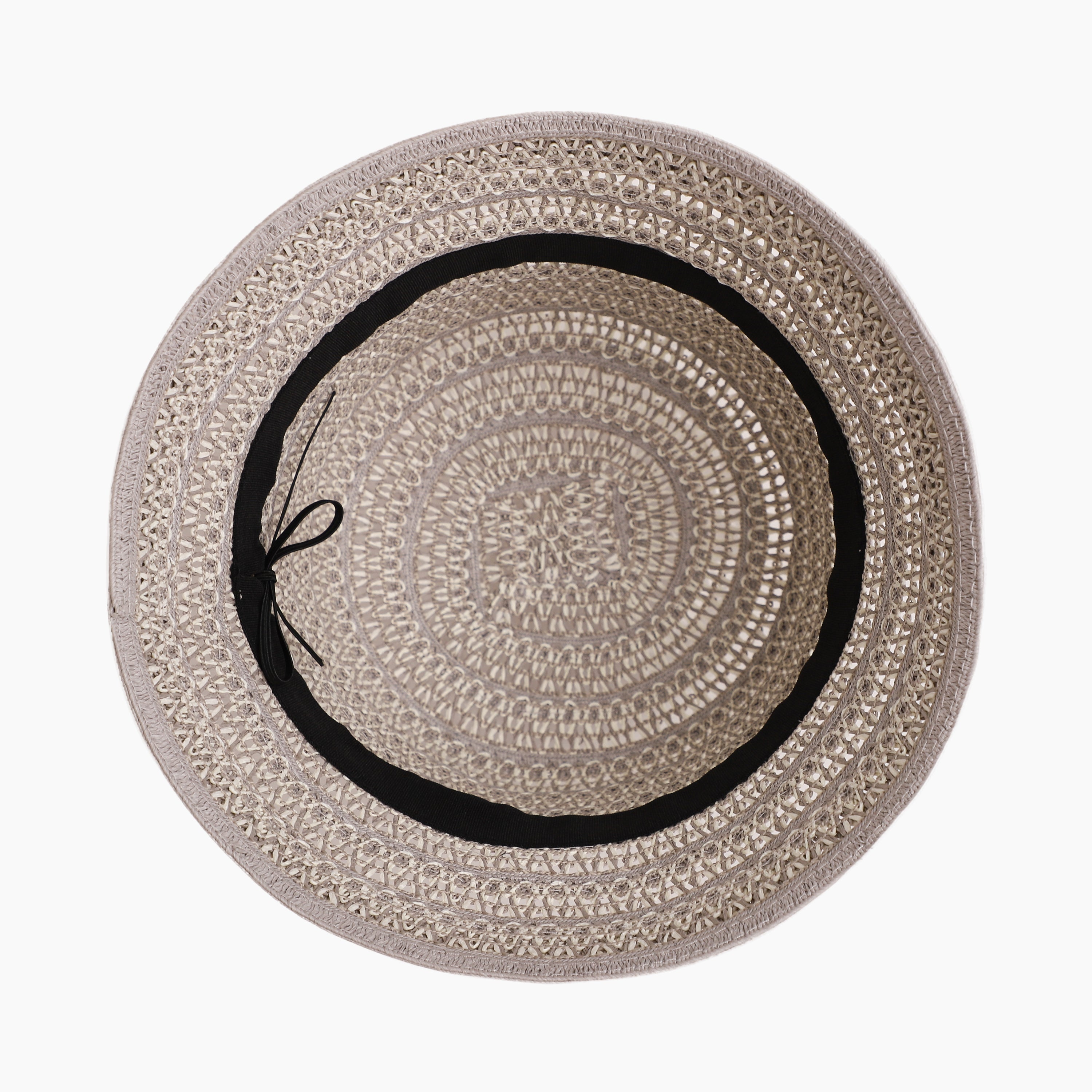 US Stock Wholesale Women's Paper Straw Bucket Hat with Wide Brim and UPF 50+ Sun Protection
