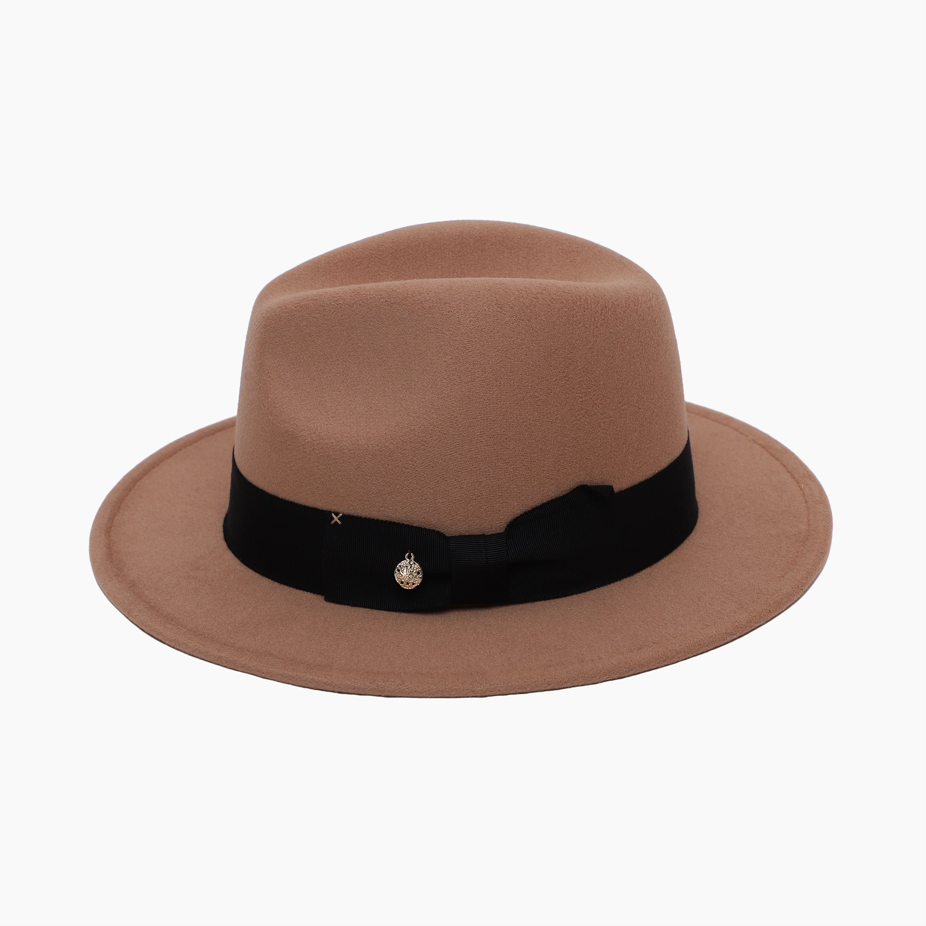Wholesale Unisex Polyester Fedora Hat with  Flat Brim and UPF 50+ Sun Protection