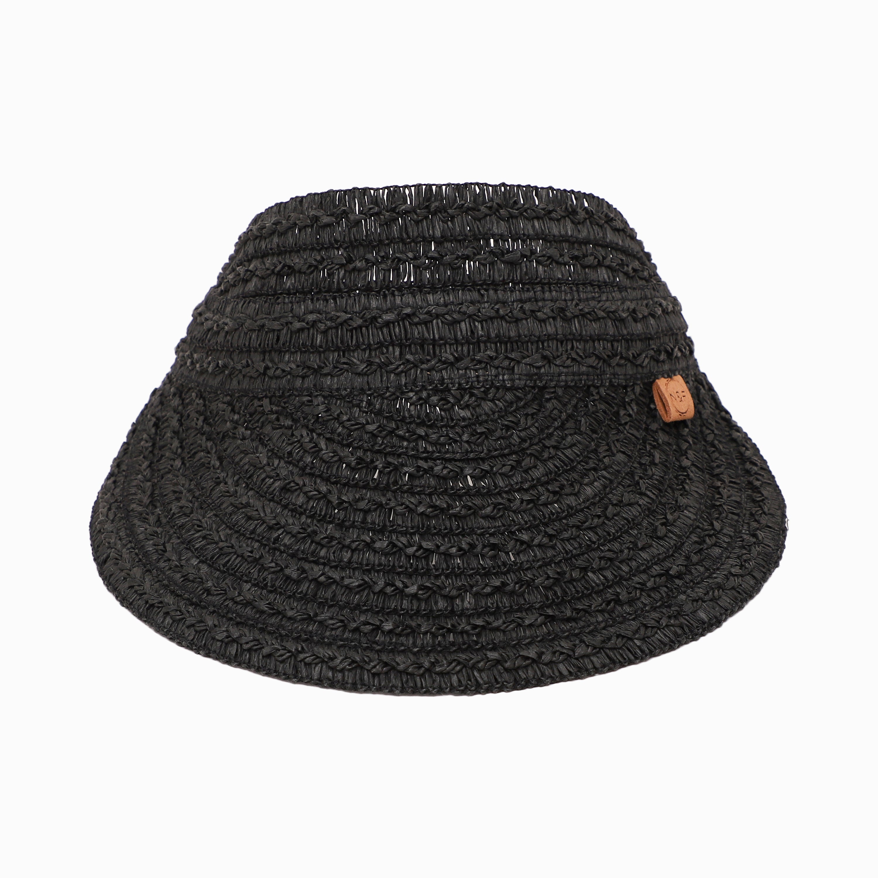 Wholesale Women's Paper Straw Sun Hat with Wide Brim and UPF 50+ Sun Protection