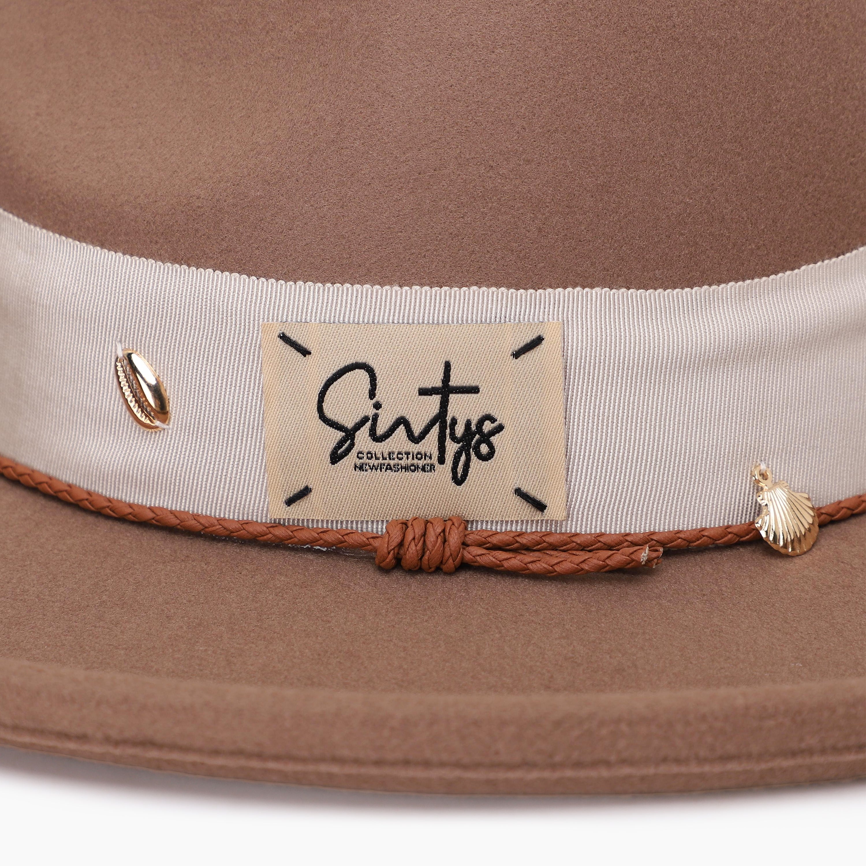 Wholesale Unisex Polyester Fedora Hat with Upturned Brim and UPF 50+ Sun Protection