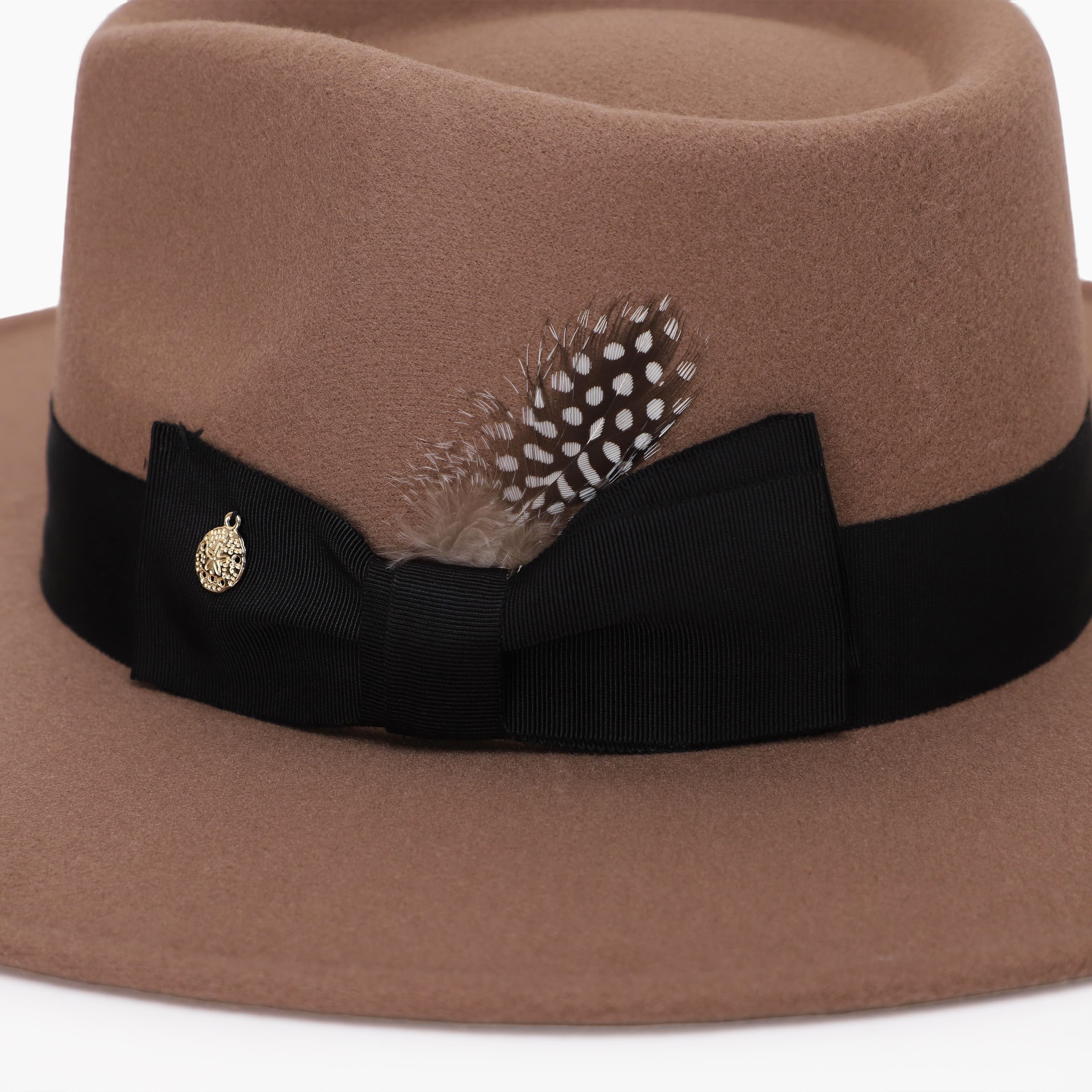 Wholesale Unisex Polyester Fedora Hat with  Flat Brim and UPF 50+ Sun Protection