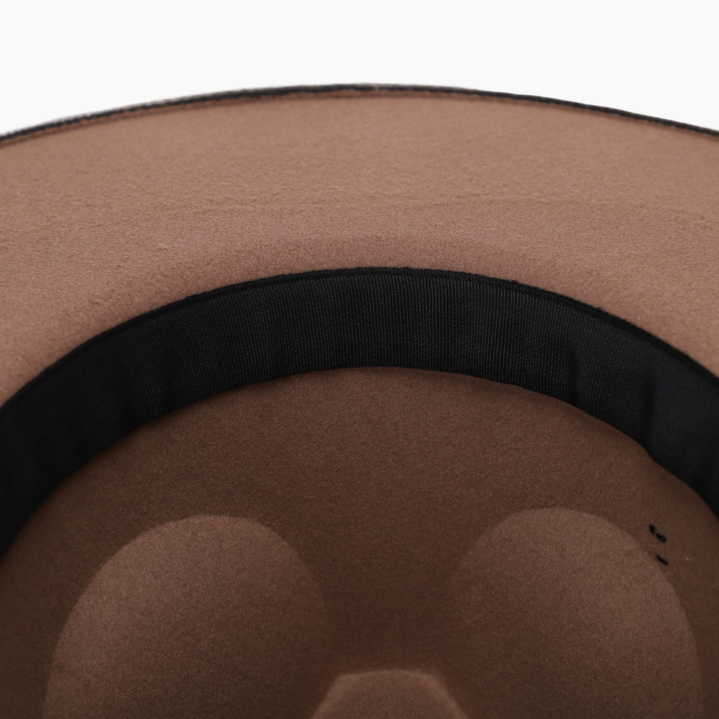 Wholesale Unisex Polyester Fedora Hat with  Flat Brim and UPF 50+ Sun Protection