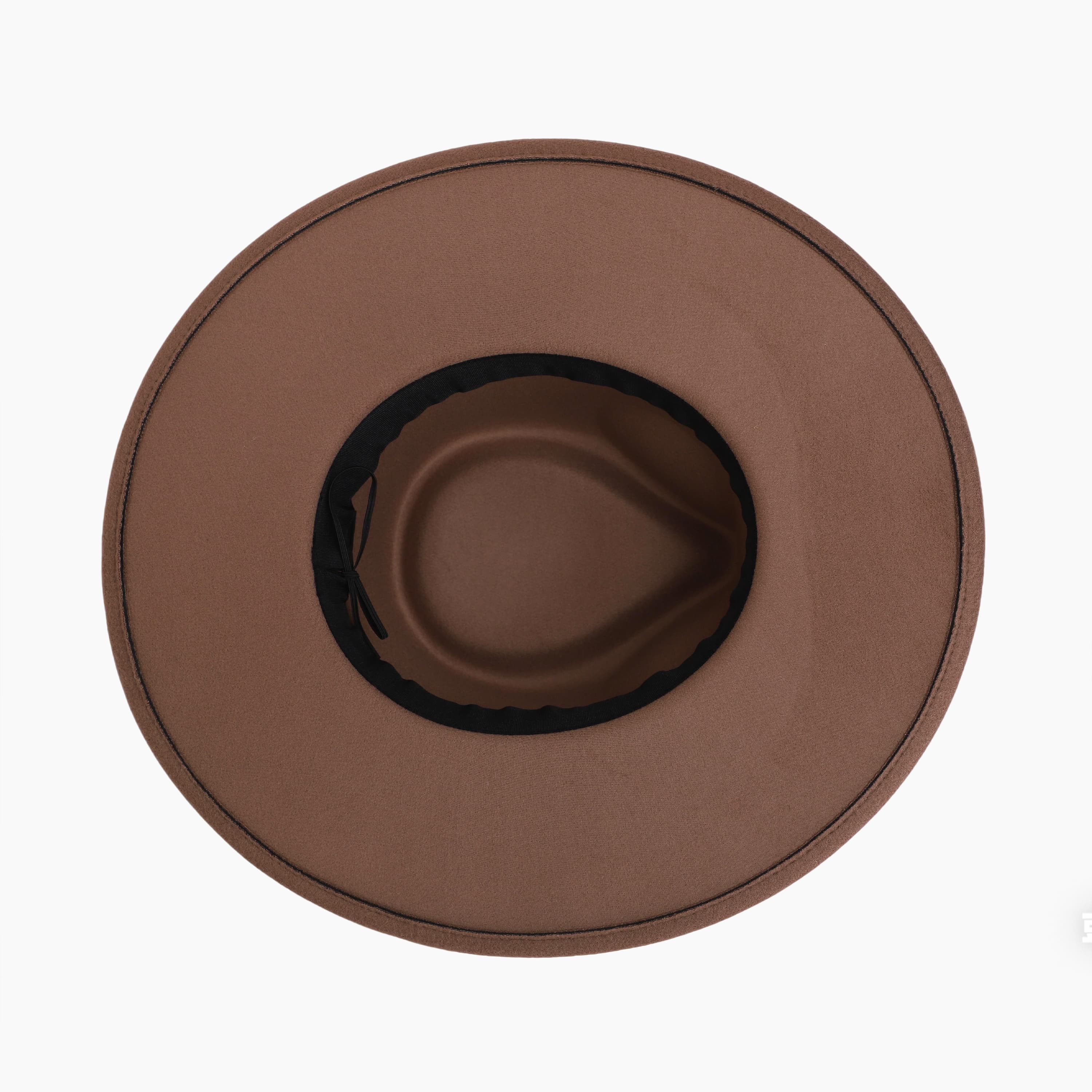 Wholesale Unisex Polyester Fedora Hat with  Flat Brim and UPF 50+ Sun Protection
