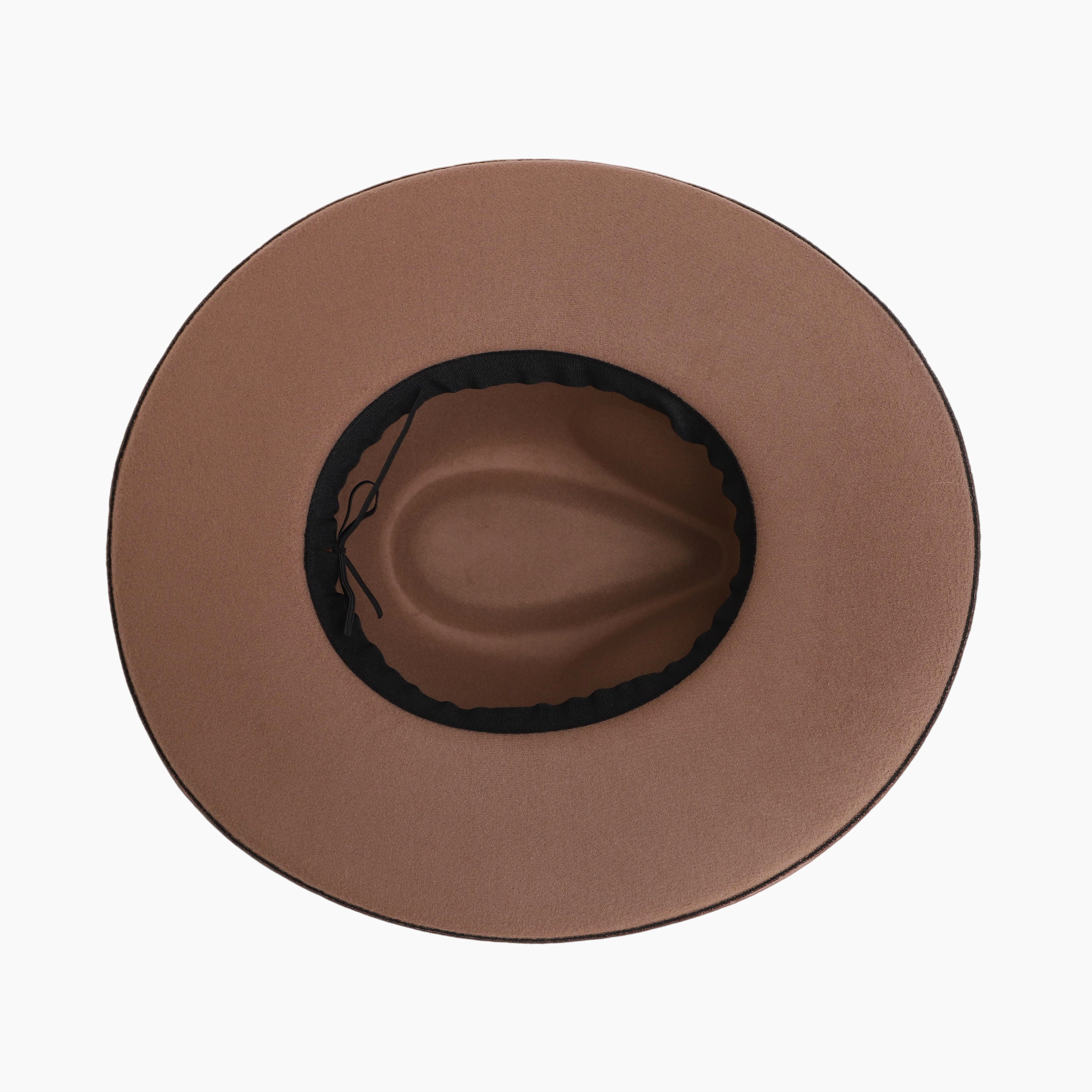 Wholesale Unisex Polyester Fedora Hat with Upturned Brim and UPF 50+ Sun Protection