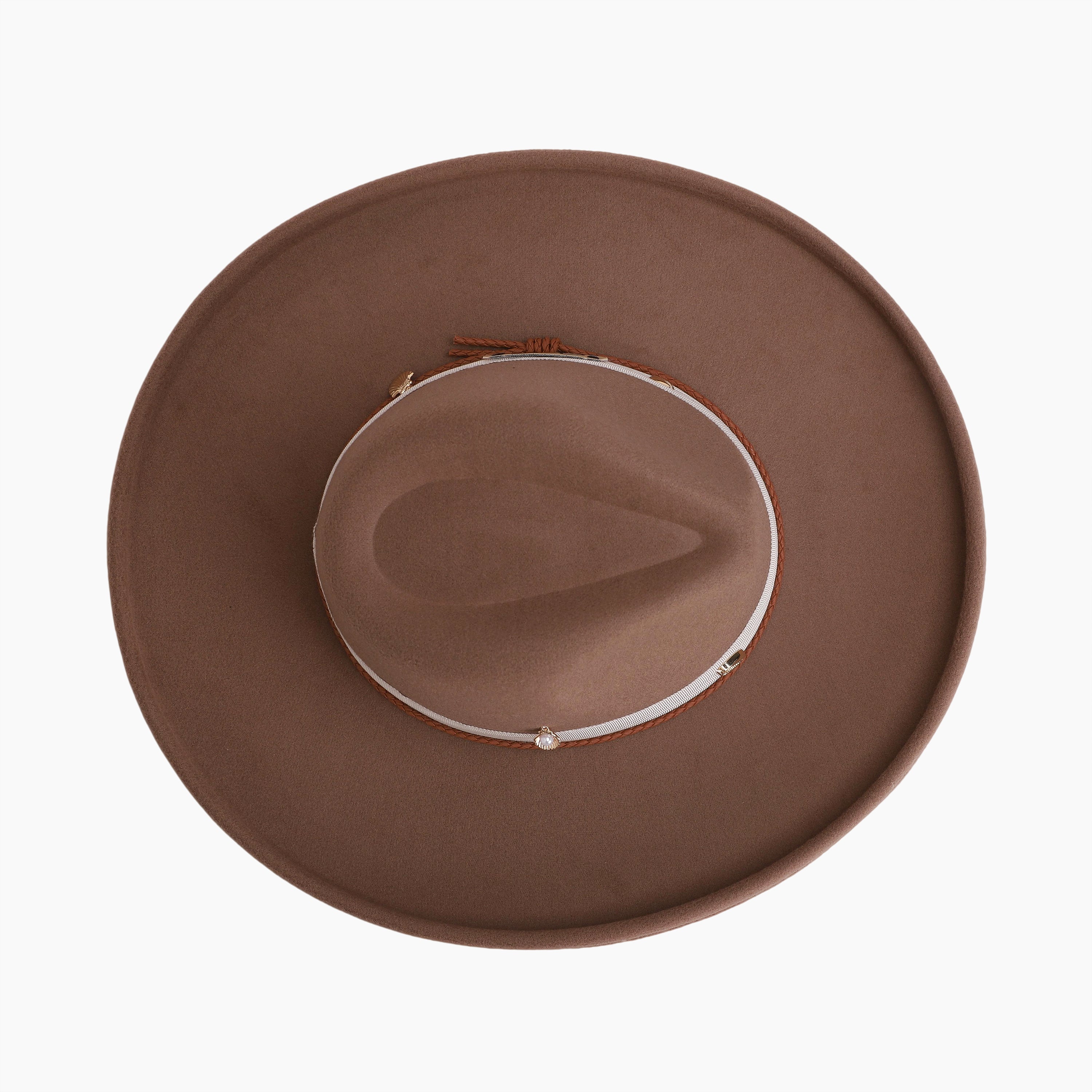 Wholesale Unisex Polyester Fedora Hat with Upturned Brim and UPF 50+ Sun Protection
