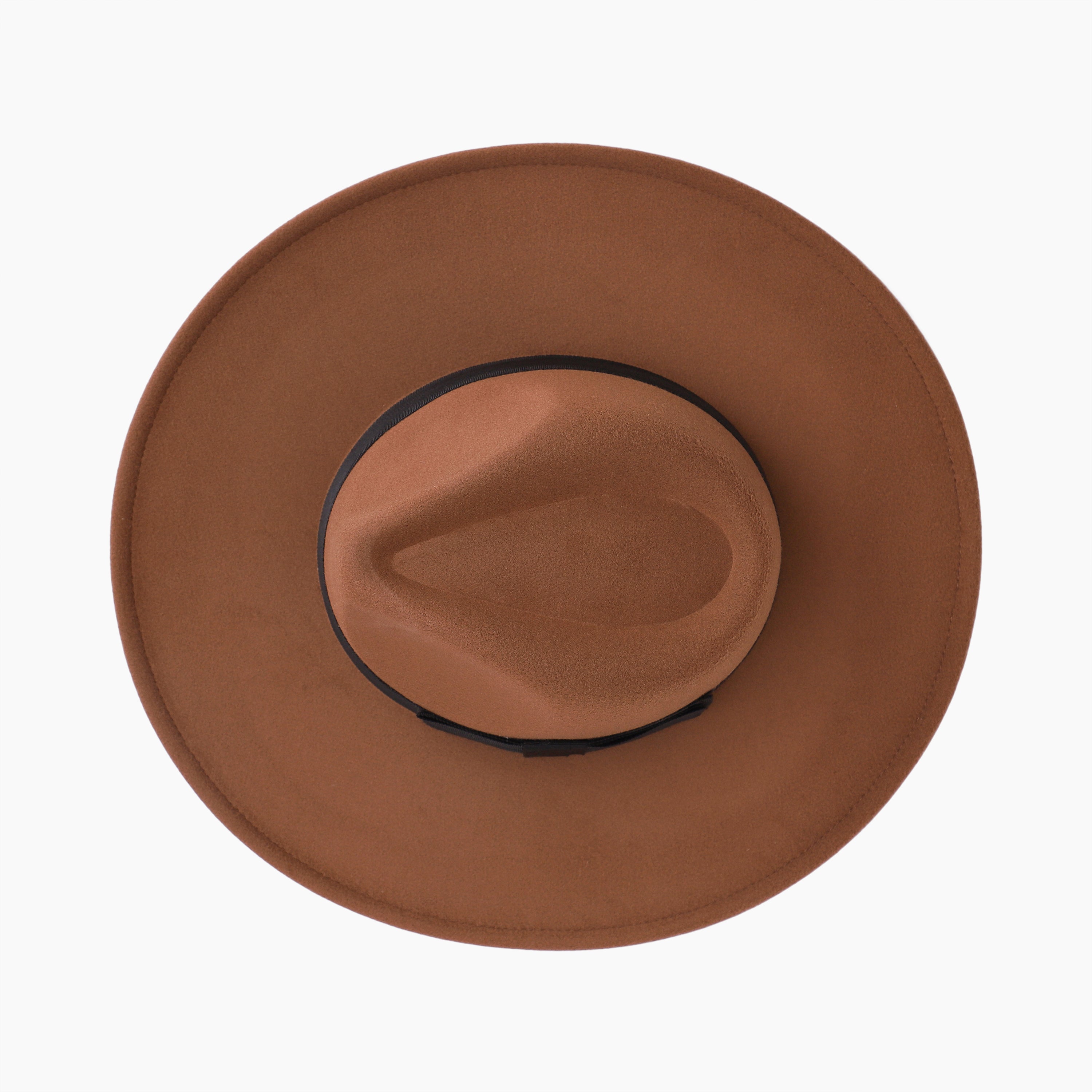 Wholesale Unisex Polyester Fedora Hat with  Flat Brim and UPF 50+ Sun Protection