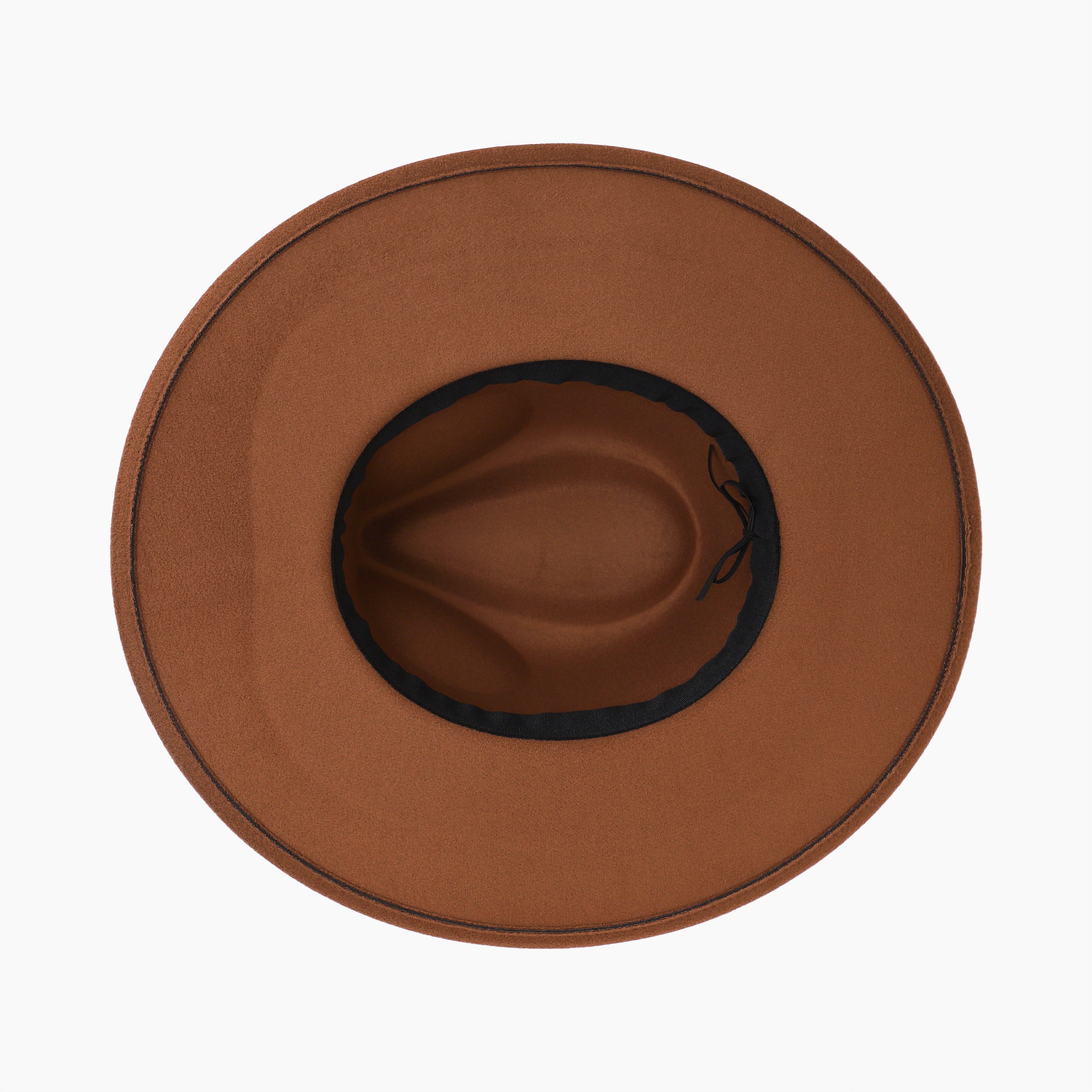 Wholesale Unisex Polyester Fedora Hat with  Flat Brim and UPF 50+ Sun Protection