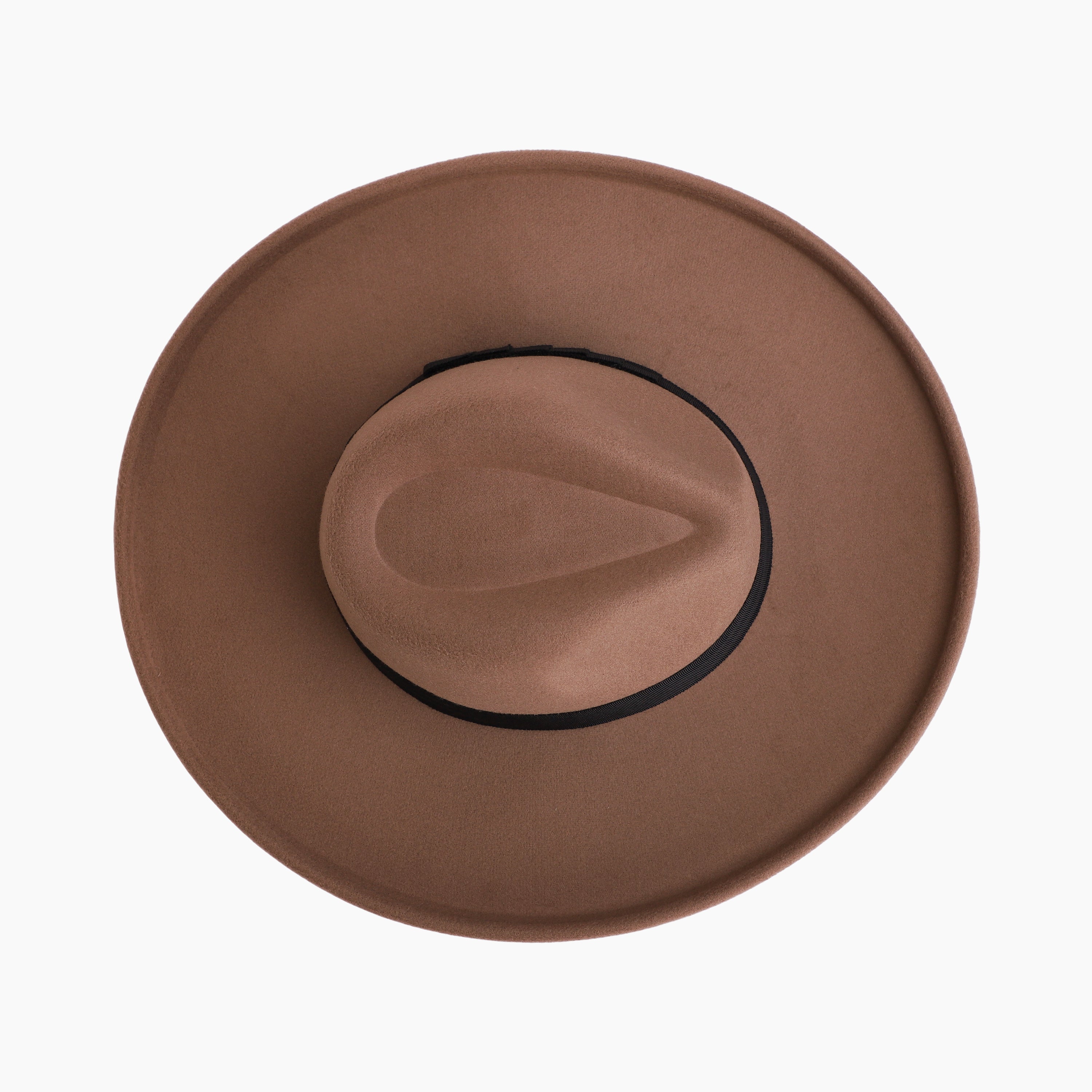 Wholesale Unisex Polyester Fedora Hat with  Flat Brim and UPF 50+ Sun Protection