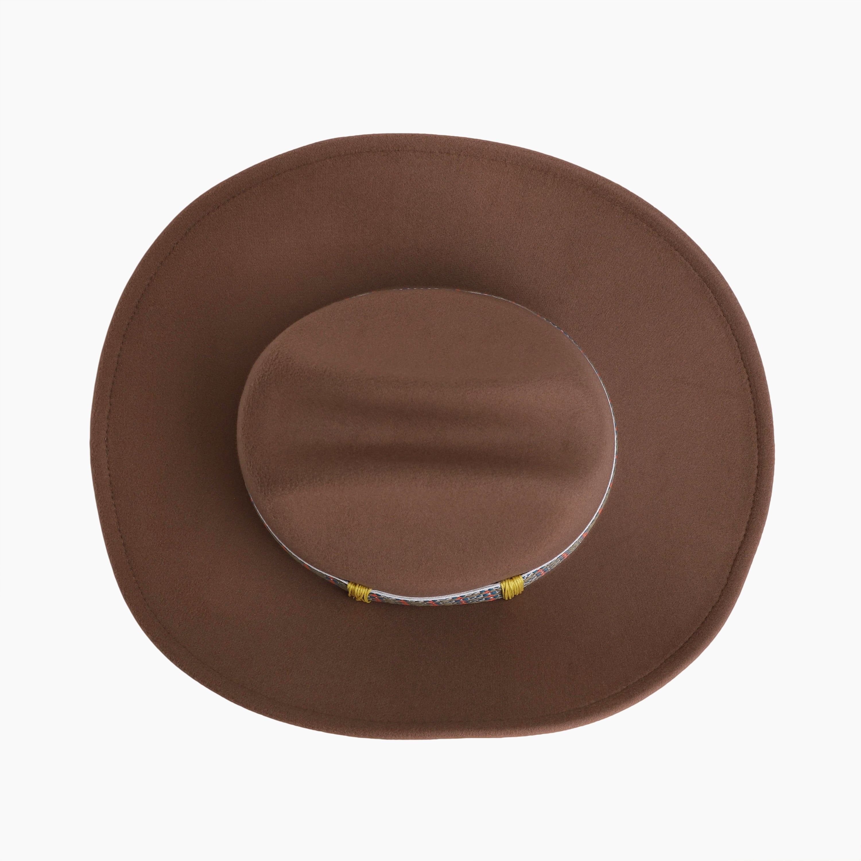 Wholesale Unisex Polyester Cowboy Hat with Upturned Brim and UPF 50+ Sun Protection